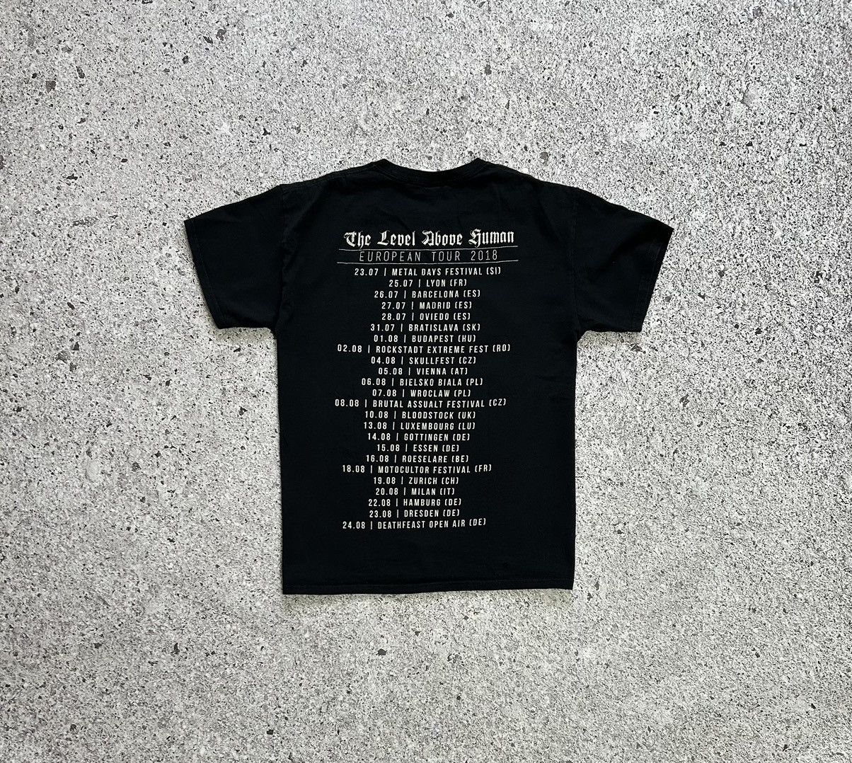 Band Tees The Level Above Human Ingested European Tour 2018 Tee Size US XL / EU 56 / 4 - 6 Thumbnail