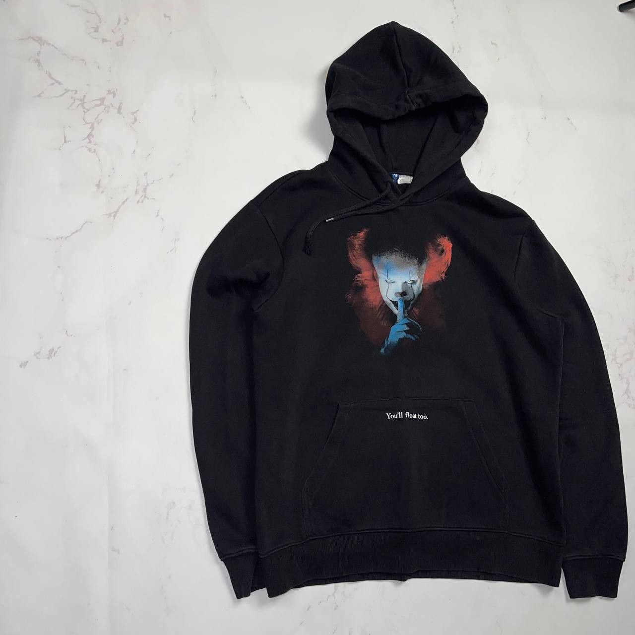 Vintage H&M WB The Movie “IT” You’ll Float Too Hoodie, Medium Size US M / EU 48-50 / 2 - 3 Thumbnail
