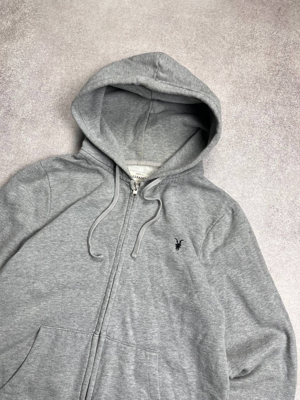 Allsaints Vintage Allsaints Cotton Archival Zip Hoodie M Size US M / EU 48-50 / 2 - 3 Thumbnail