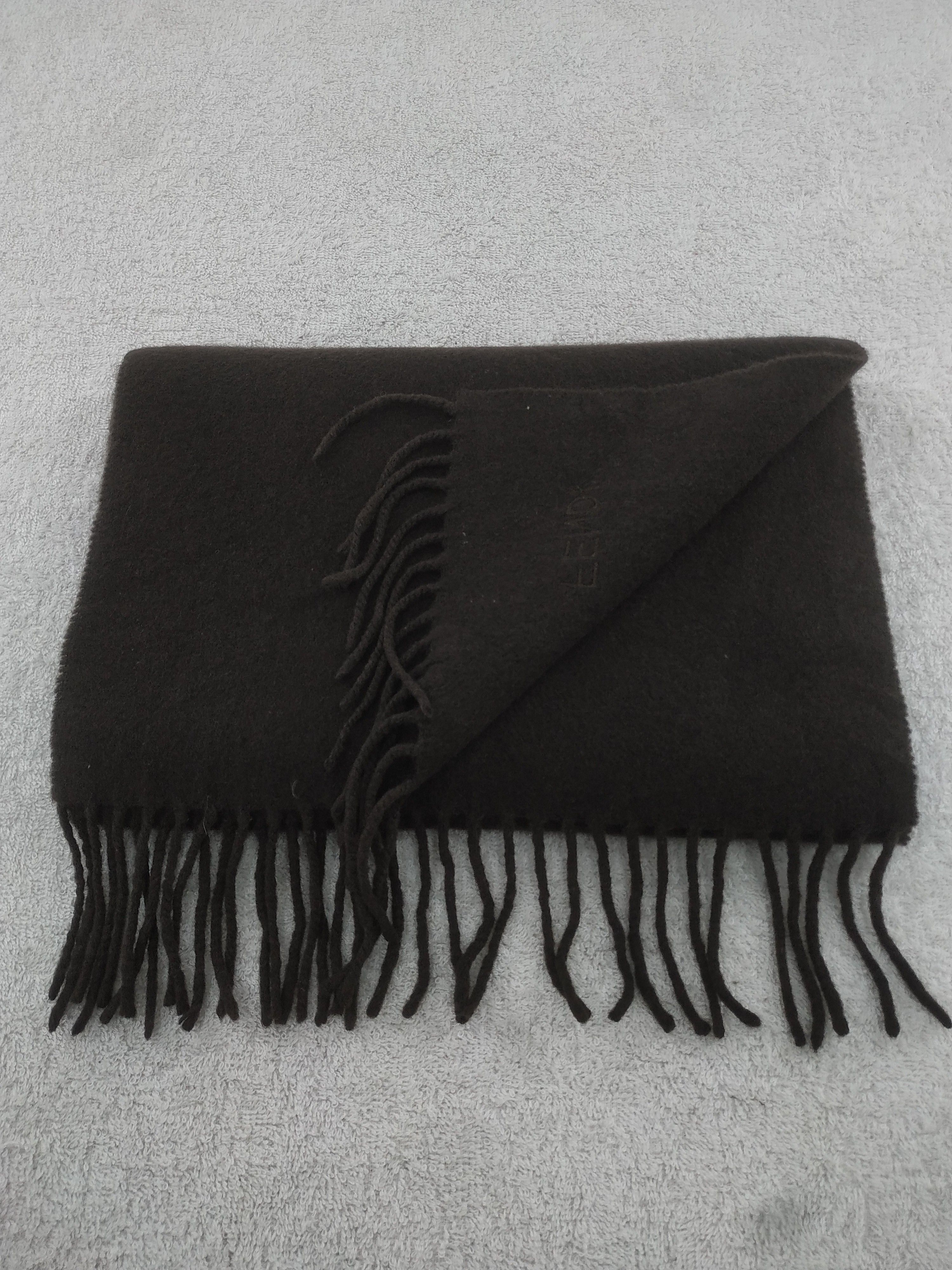 Fendi Vintage Fendi Wool Scarf/Muffler/Neckwear MF114 Size ONE SIZE - 4 Thumbnail