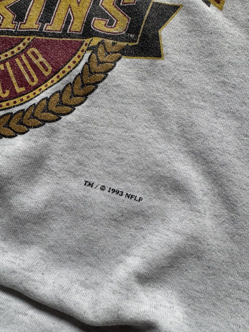 NFL Vintage 1993 Washington Redskins Oversized Sweatshirt Size US M / EU 48-50 / 2 - 5 Thumbnail