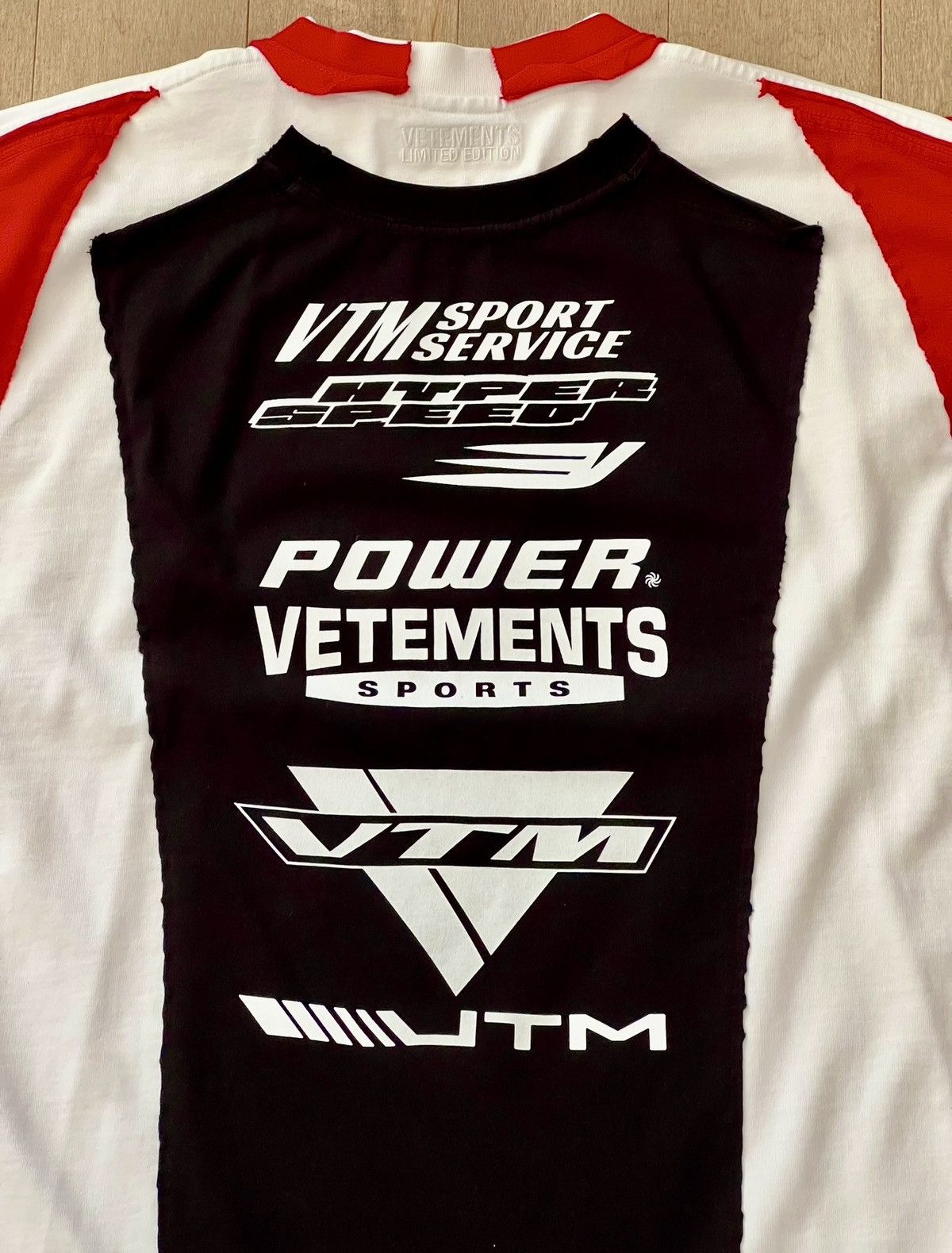 Vetements New Limited Edition Layered Stitched Overlay Long Sleeved T Size US M / EU 48-50 / 2 - 14 Thumbnail