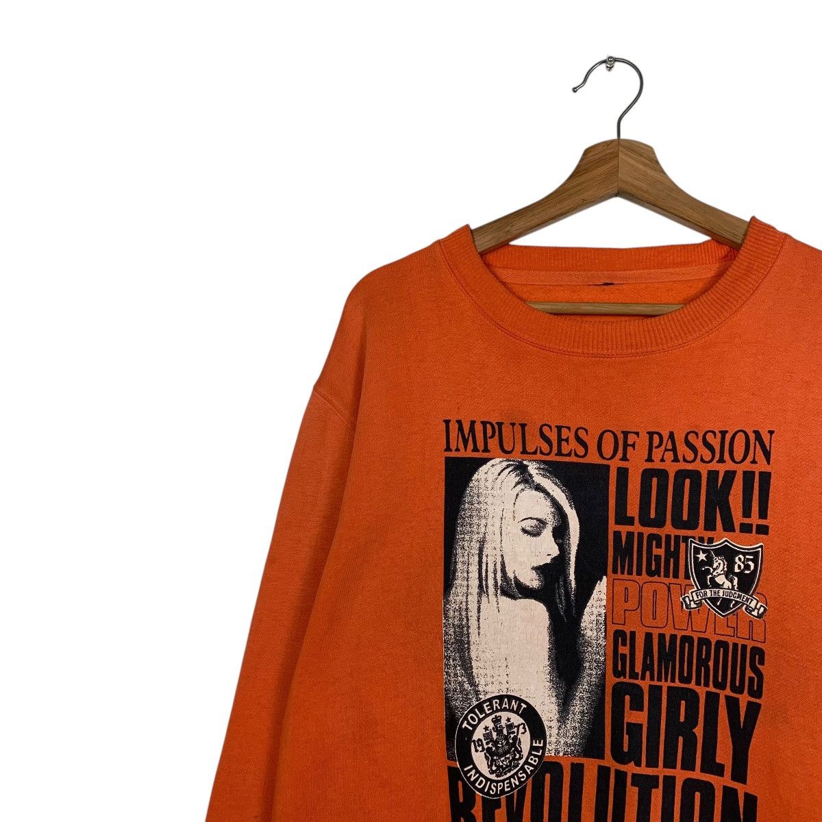 Japanese Brand Glamorous Girly Revolution Sweatshirt Size M / US 6-8 / IT 42-44 - 6 Thumbnail