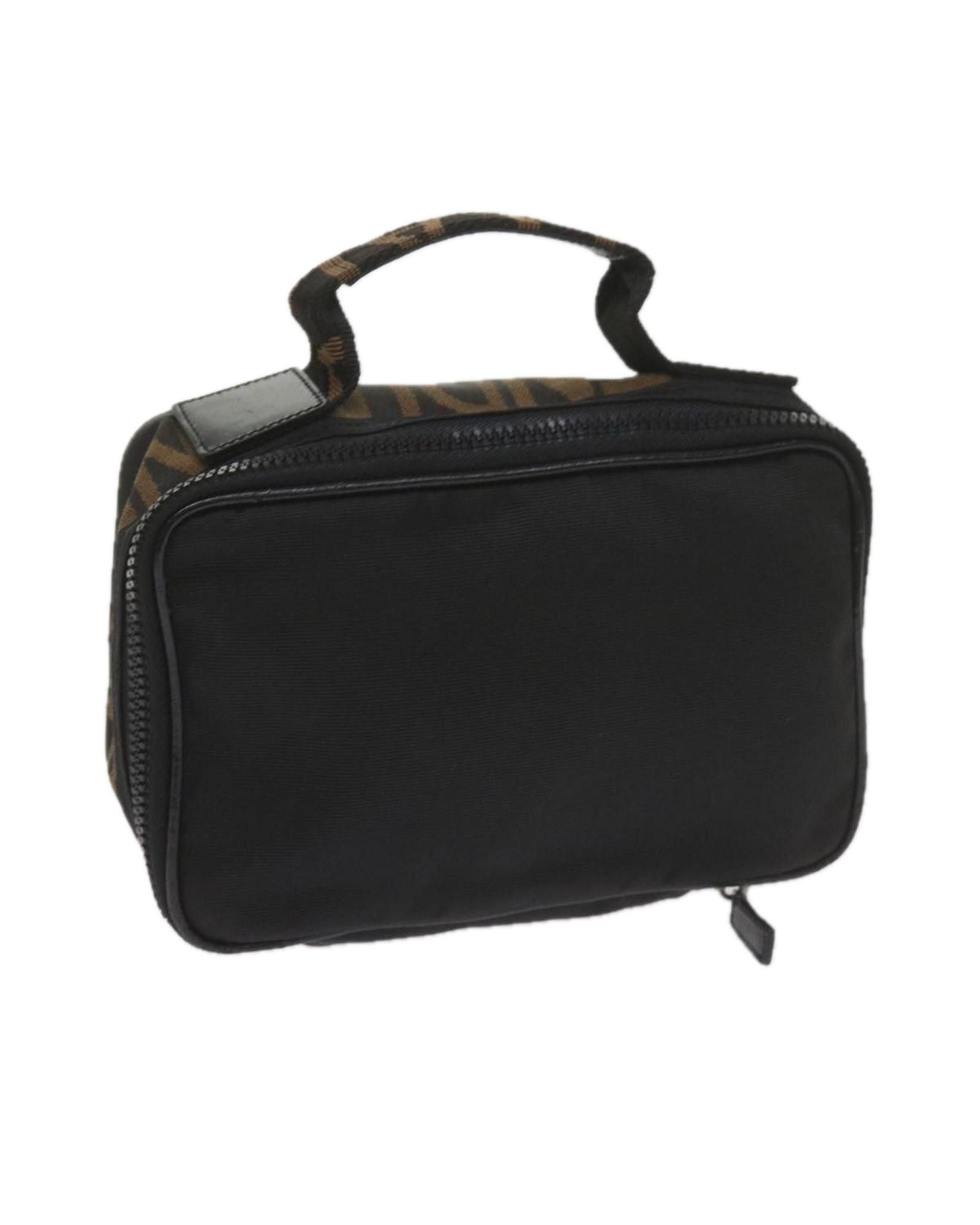 image of Fendi Elegant Black Synthetic Handbag, Women's