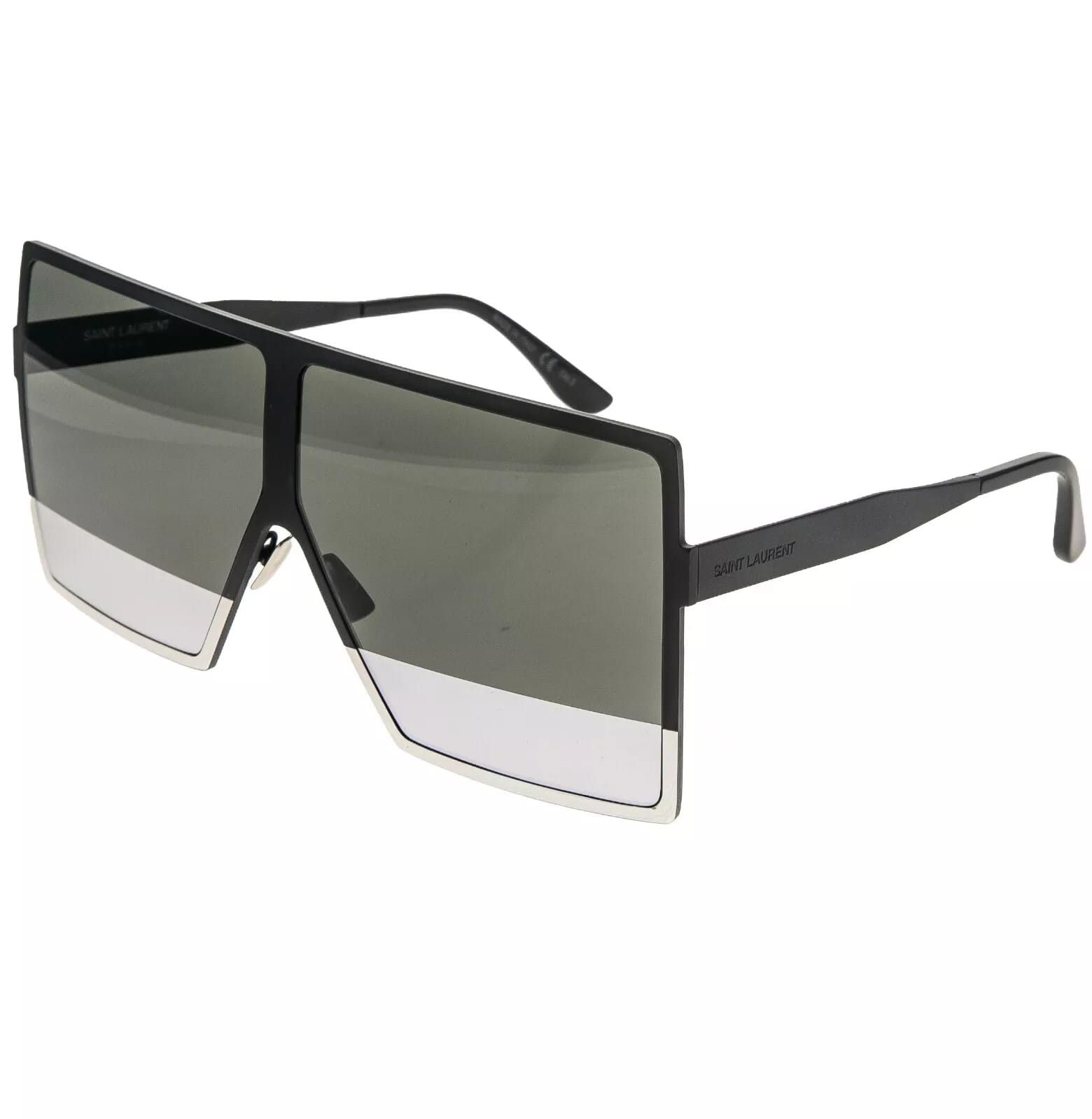 Yves Saint Laurent SAINT LAURENT Betty SL 182 Sl182 Matte Black 004 Sunglasses Size ONE SIZE - 10 Thumbnail