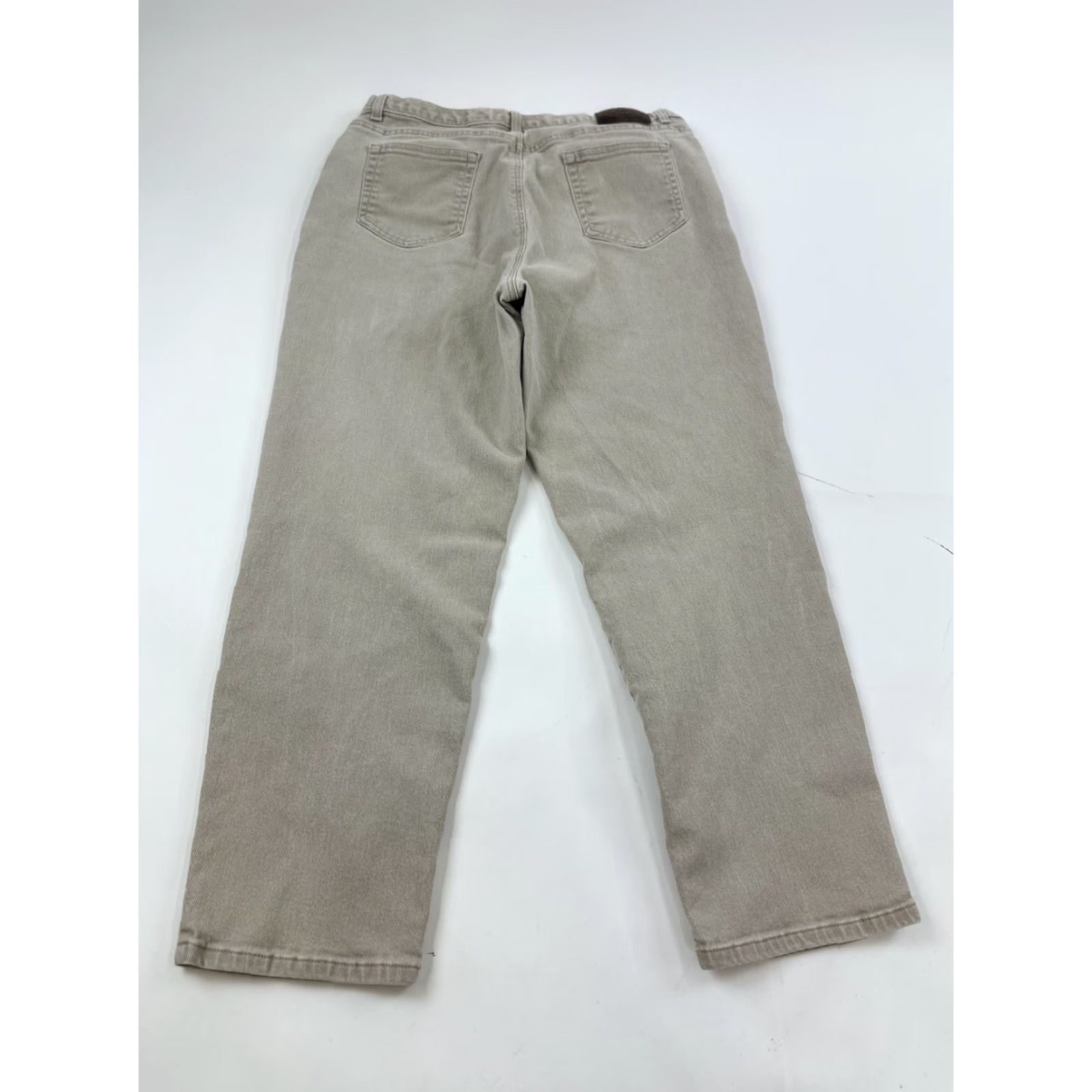 Vintage VINTAGE Crazy Horse Jeans Women 16P Khaki Beige Horse Petite 16P Jeans Womens Khakis Vintage Size 38" / US 16 / IT 52 - 2 Thumbnail
