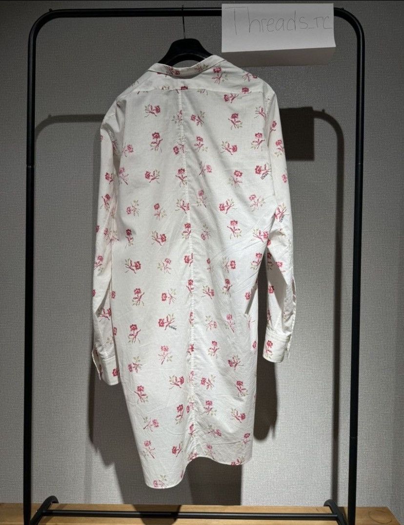 Loewe LOEWE Asymmetric Floral Print Tunic Size XS / US 0-2 / IT 36-38 - 3 Thumbnail