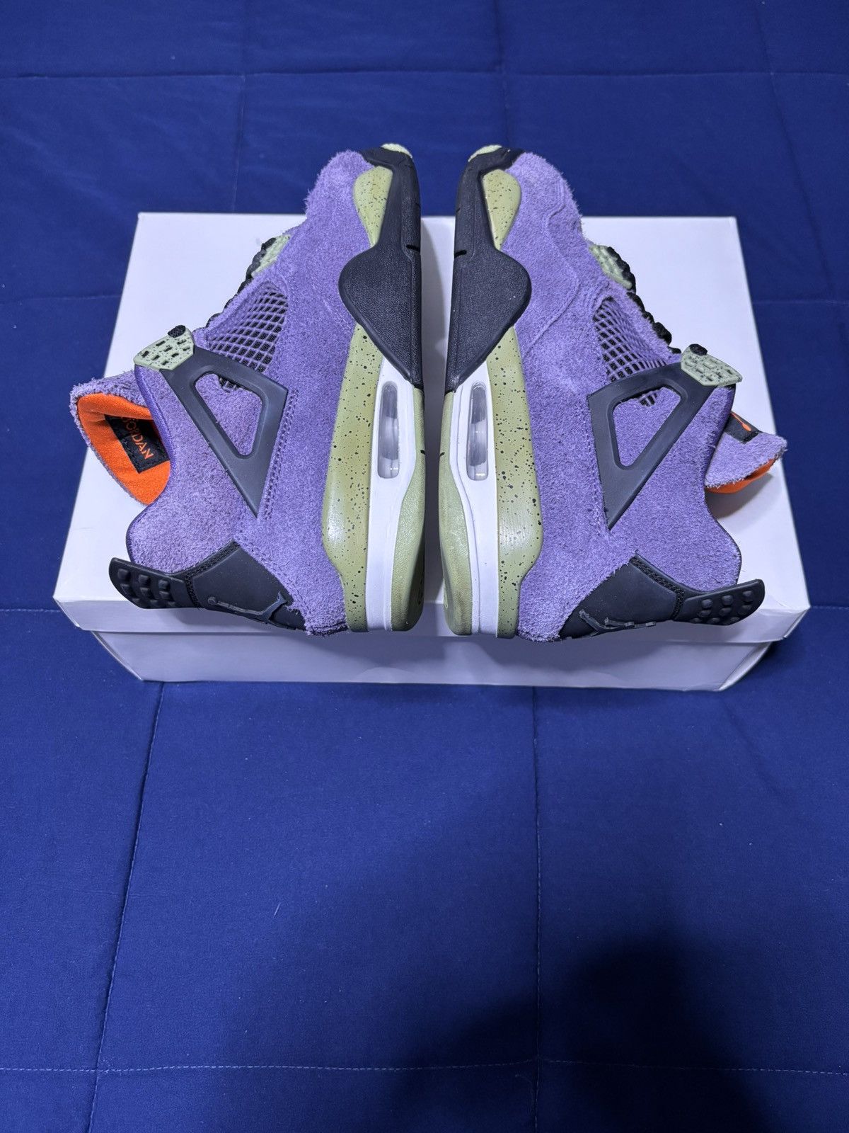 Jordan Brand Jordan 4 Retro Canyon Purple 2022 Size 8M/9.5W Size US 8 / EU 41 - 3 Thumbnail
