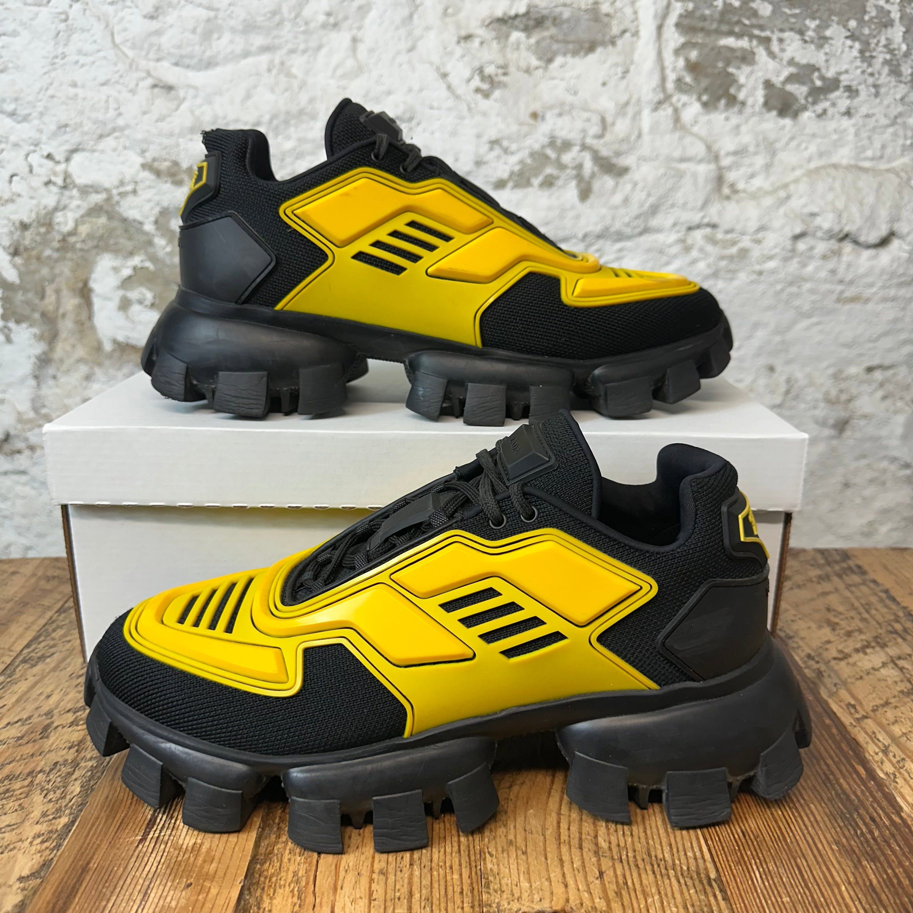 Prada Prada Cloudbust Yellow Black Sneaker Size 7 Size US 7 / EU 40 - 1 Thumbnail