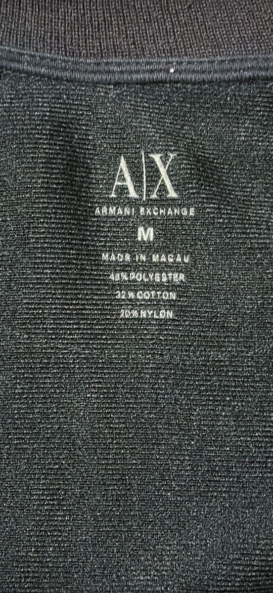 Armani Exchange Armani Exchange A|X Technical Zip Jacket Black / Grey Panel Size US M / EU 48-50 / 2 - 4 Thumbnail