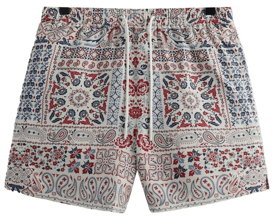 Kith KITH NEEDLEPOINT PRINT HARDAWAY SHORTS SANDRIFT SS23 Size US 32 / EU 48 - 1 Thumbnail