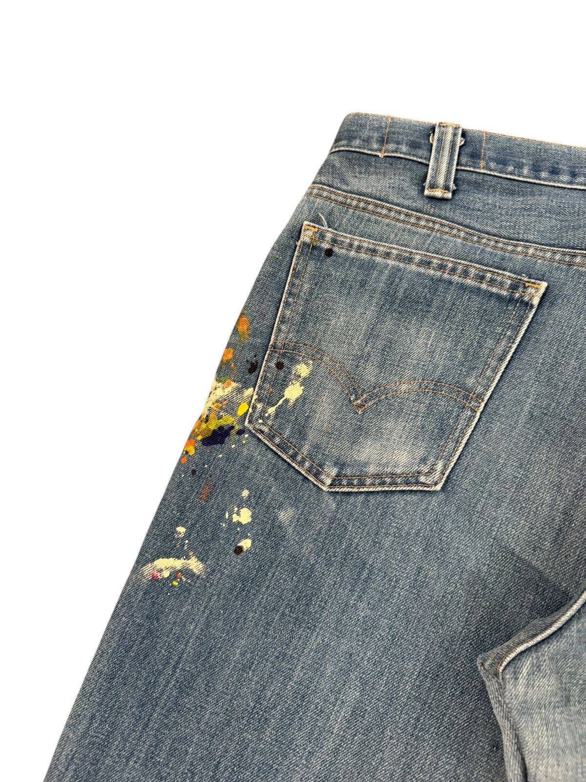Gallery Dept. Carpenter LA Flare Painted Levi’s Denim Jeans Size US 34 / EU 50 - 11 Thumbnail