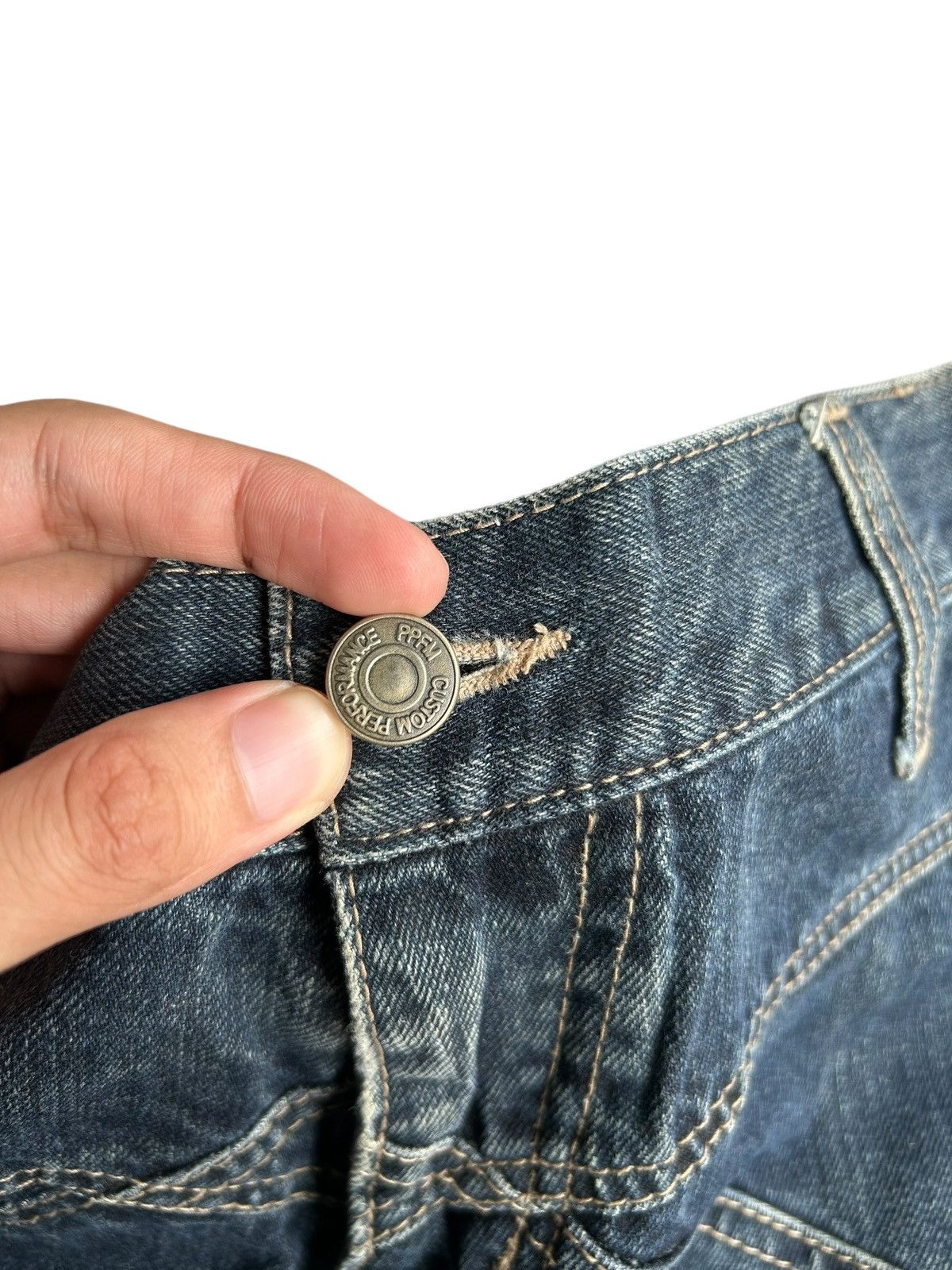 Kapital × PPFM × Vintage PPFM Japanese Denim Jeans Size US 32 / EU 48 - 7 Thumbnail