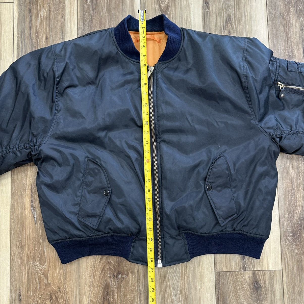 Vintage Vintage Aviation Flyer’s Intermediate MA-1 Flight Jacket Size US XL / EU 56 / 4 - 9 Thumbnail