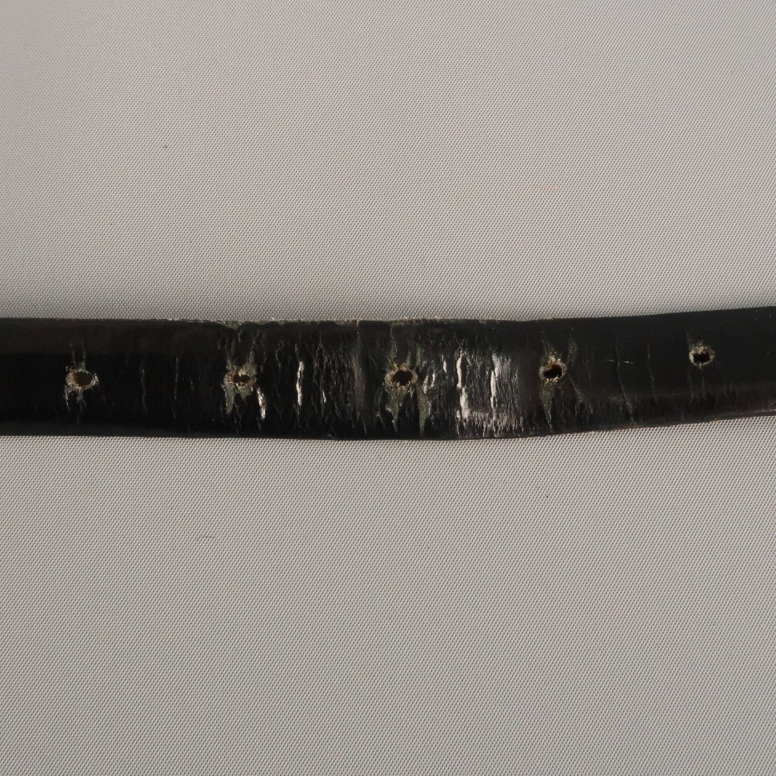 Other WCM NEW YORK Size L Black Solid Calfskin Belt Size ONE SIZE - 8 Thumbnail