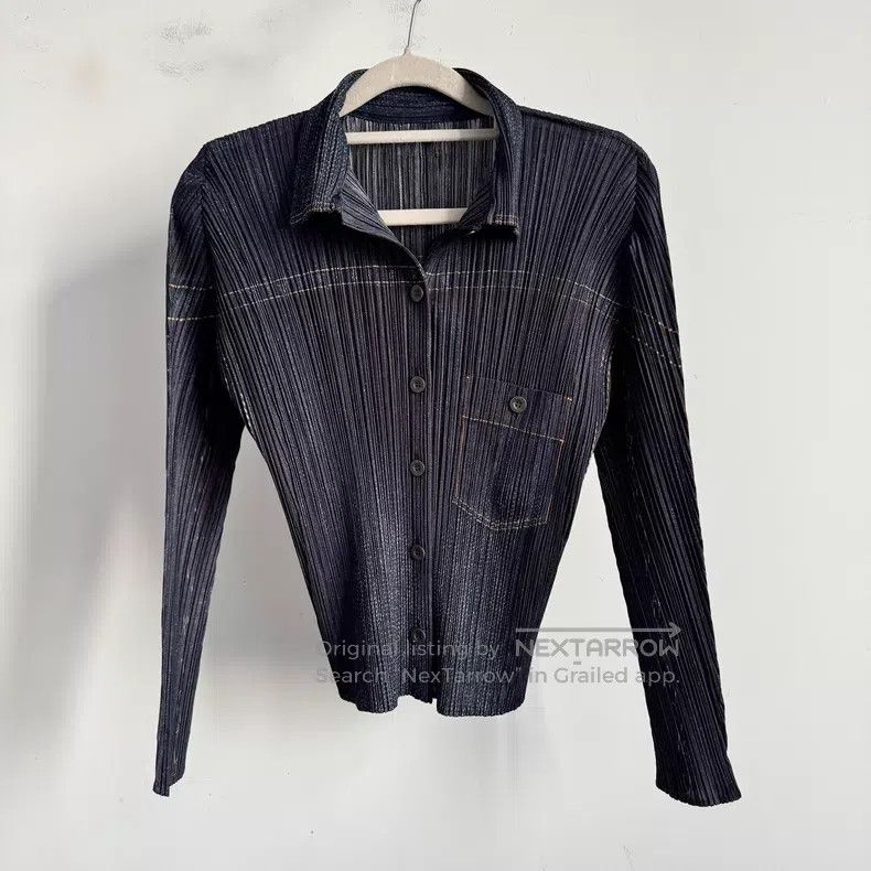 Issey Miyake Issey Miyake Black Coat Size L / US 10 / IT 46 - 1 Thumbnail