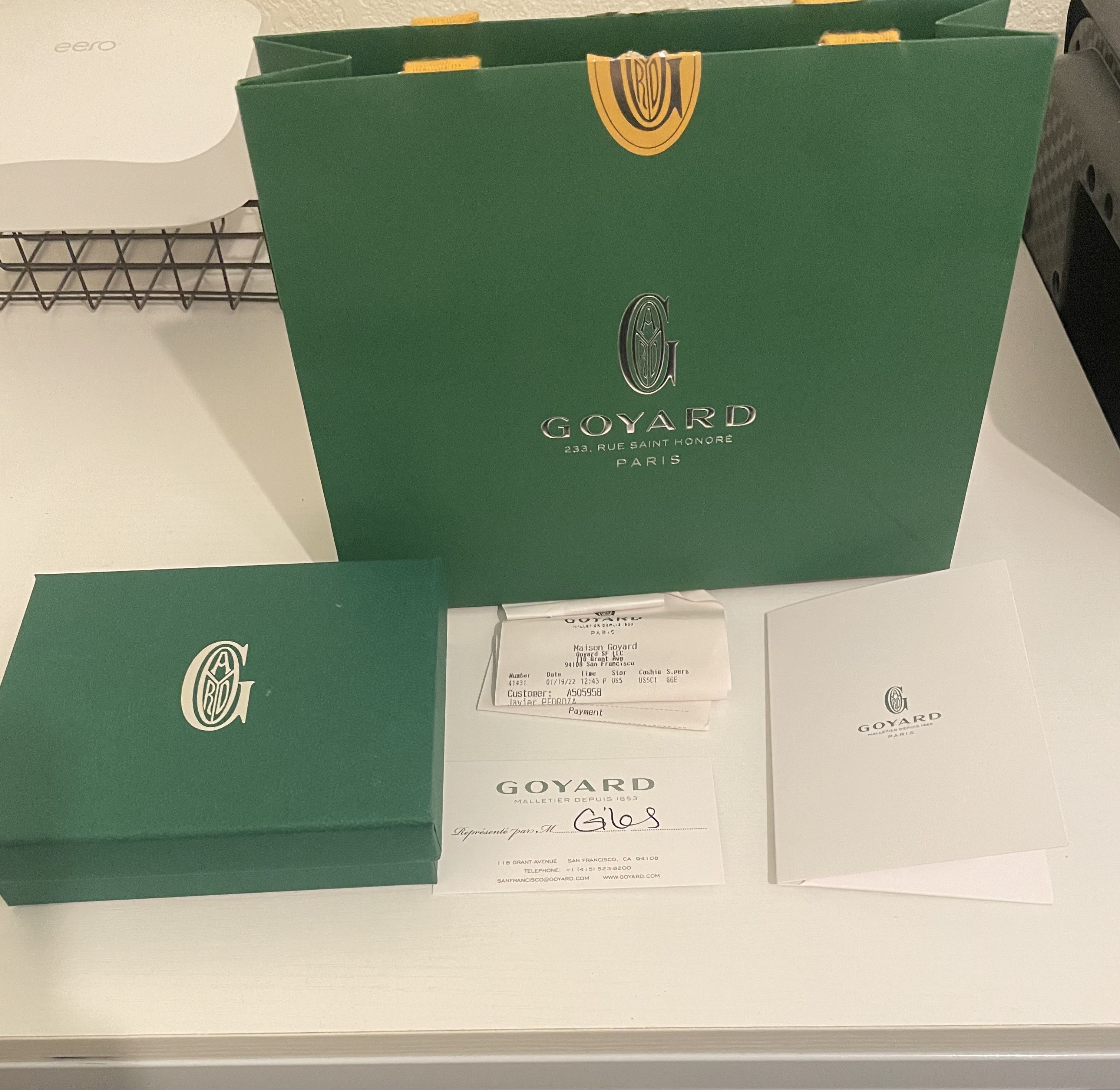 Goyard Goyard Saint Pierre Card Holder Size ONE SIZE - 2 Thumbnail