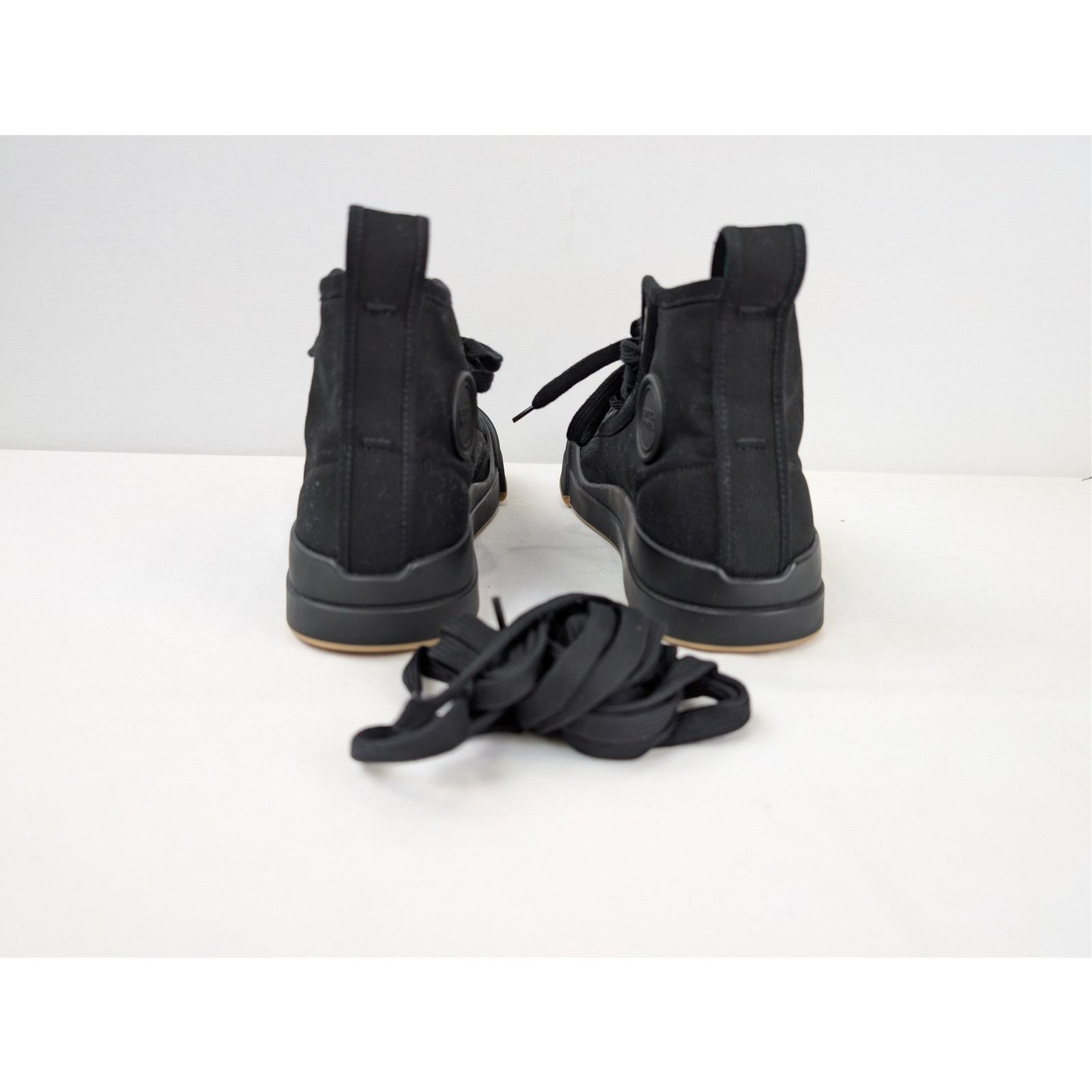 Bottega Veneta o1rshd1 Canvas Vulcan Sneaker in Black Size US 9 / EU 42 - 10 Thumbnail