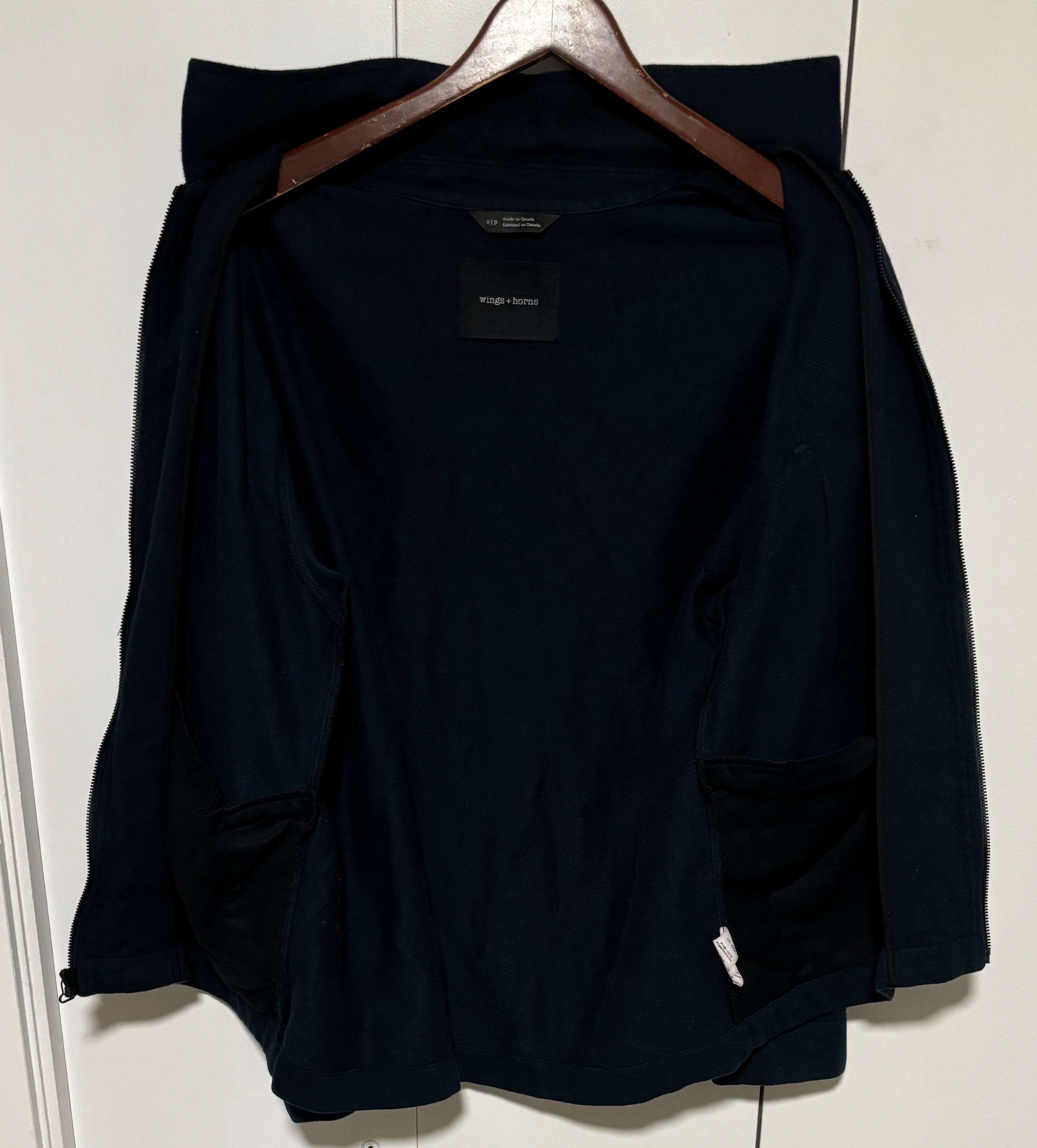 Wings + Horns $265 Wings + Horns Blue Utility Flannel Jacket - Medium Size US M / EU 48-50 / 2 - 7 Thumbnail