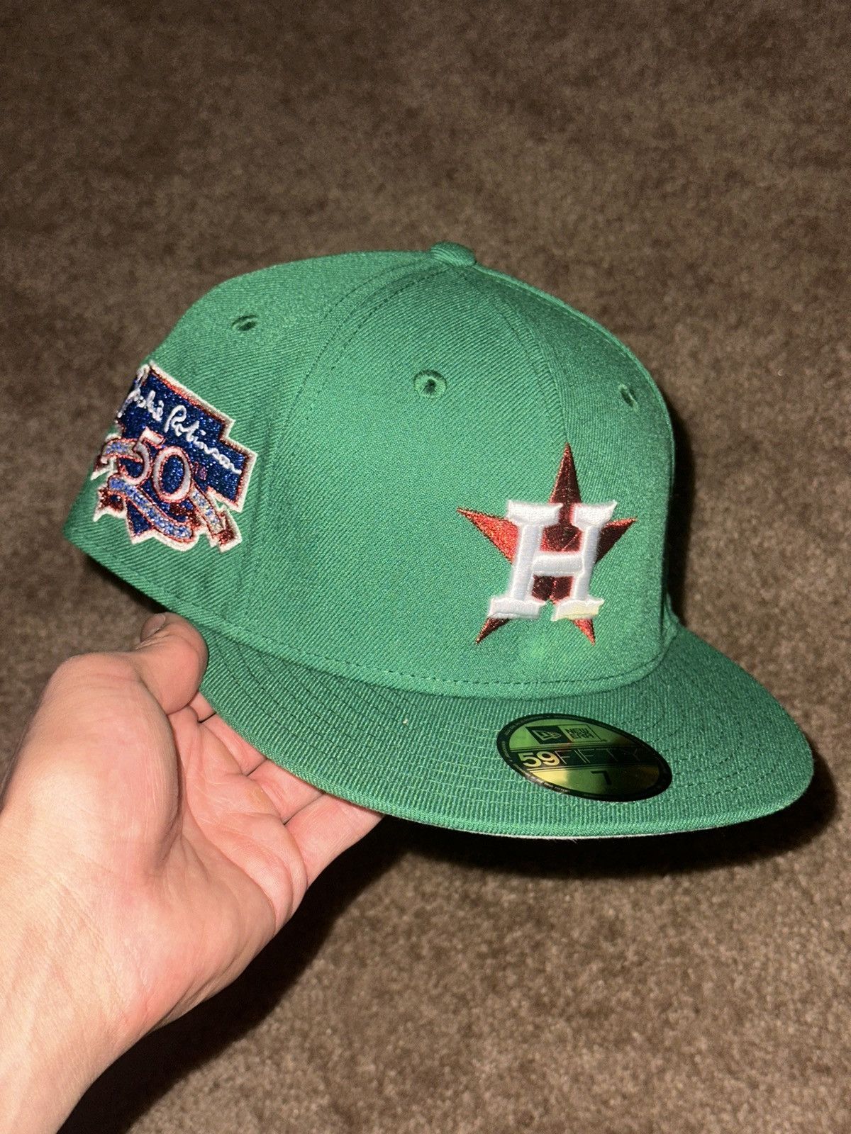 Hat Club × MyFitteds × New Era HAT CLUB Heineken Houston Astros Robinson Side Patch Size 7 Size ONE SIZE - 1 Thumbnail