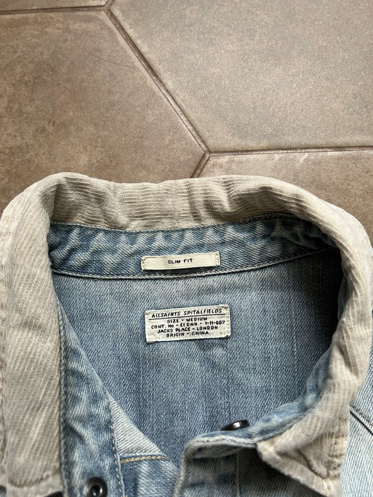 Allsaints ALL SAINT premium denim shirt western jeans Size US M / EU 48-50 / 2 - 5 Thumbnail