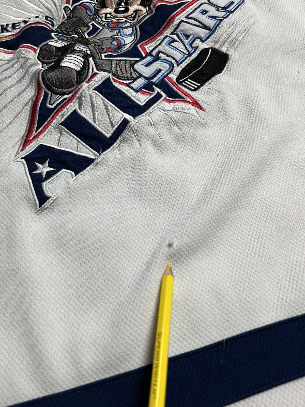 Mickey Mouse Vintage Disney Mickey’s All Stars Hockey Jersey 90s Size US XL / EU 56 / 4 - 5 Thumbnail