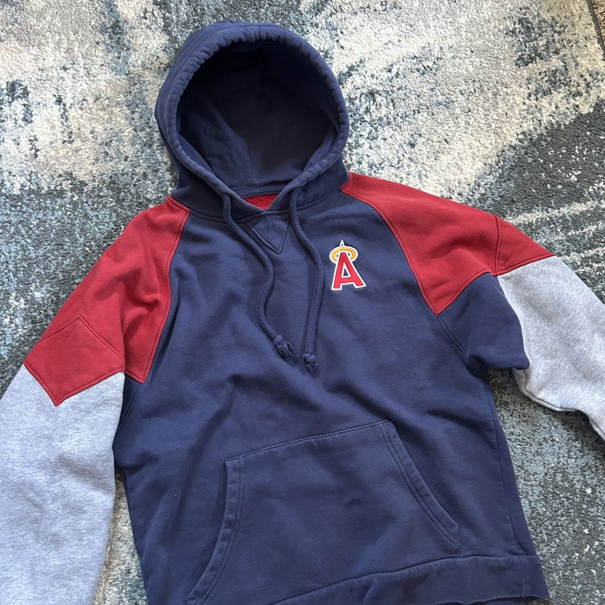 Mitchell & Ness CALiFORNiA ANGELS of ANAHEiM BOXY RAGLAN PANELED COLOR BLOCK Size S / US 4 / IT 40 - 13 Thumbnail