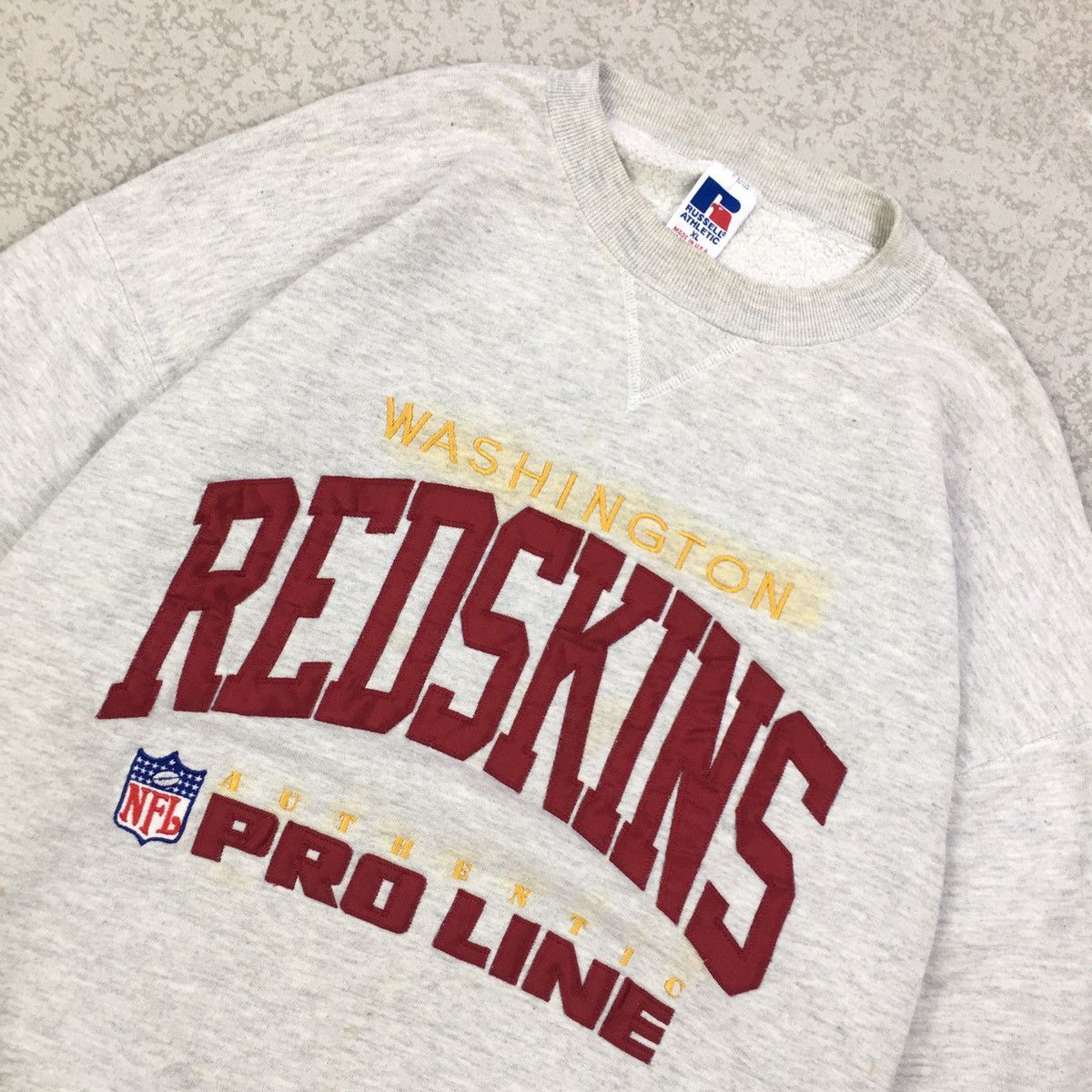 Russell Athletic Vintage Washington Redskins NFL Sweatshirt Size US XL / EU 56 / 4 - 2 Thumbnail