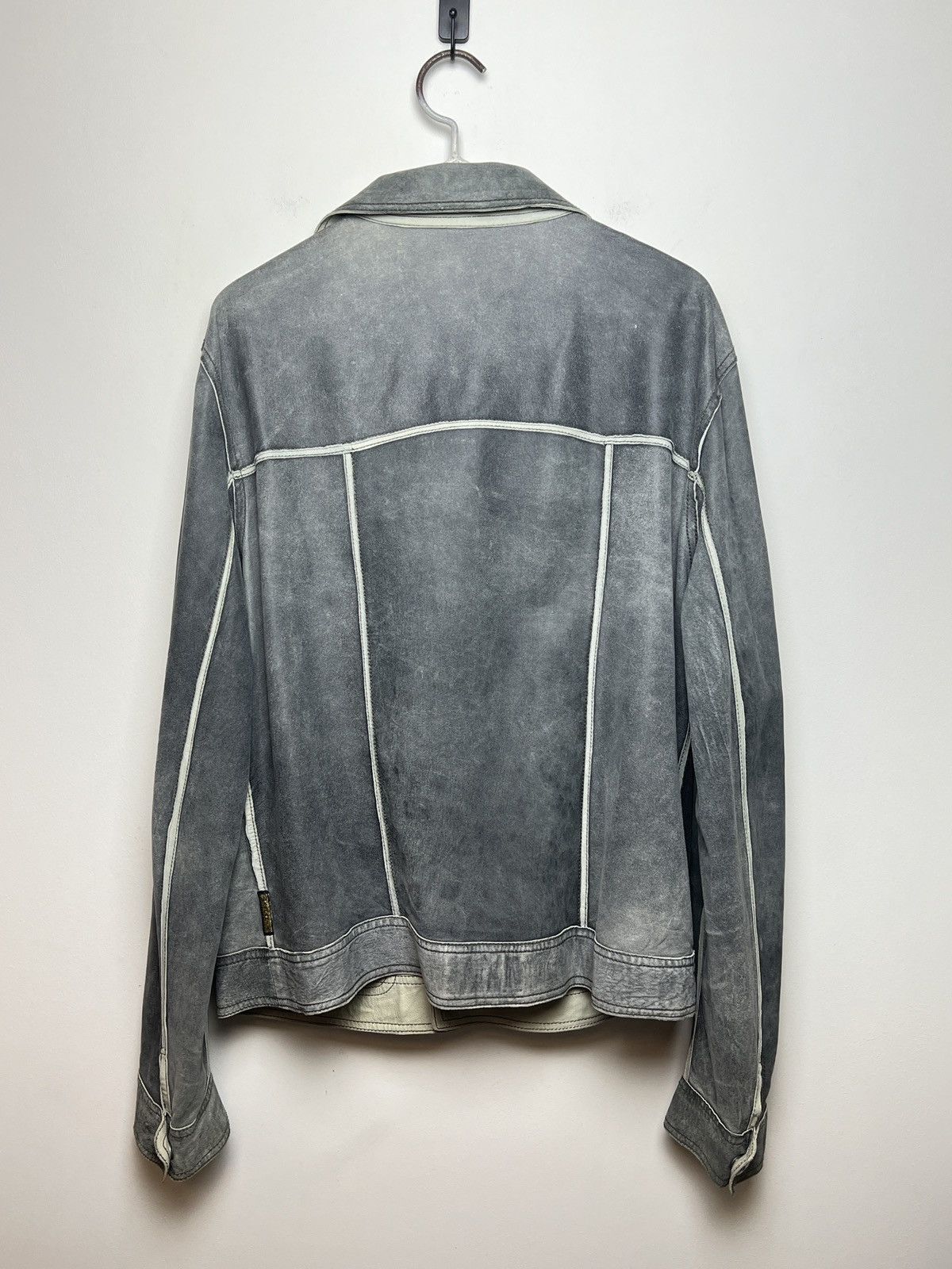 Giorgio Armani armani y2k reversible leather/suede jacket Size US L / EU 52-54 / 3 - 11 Thumbnail