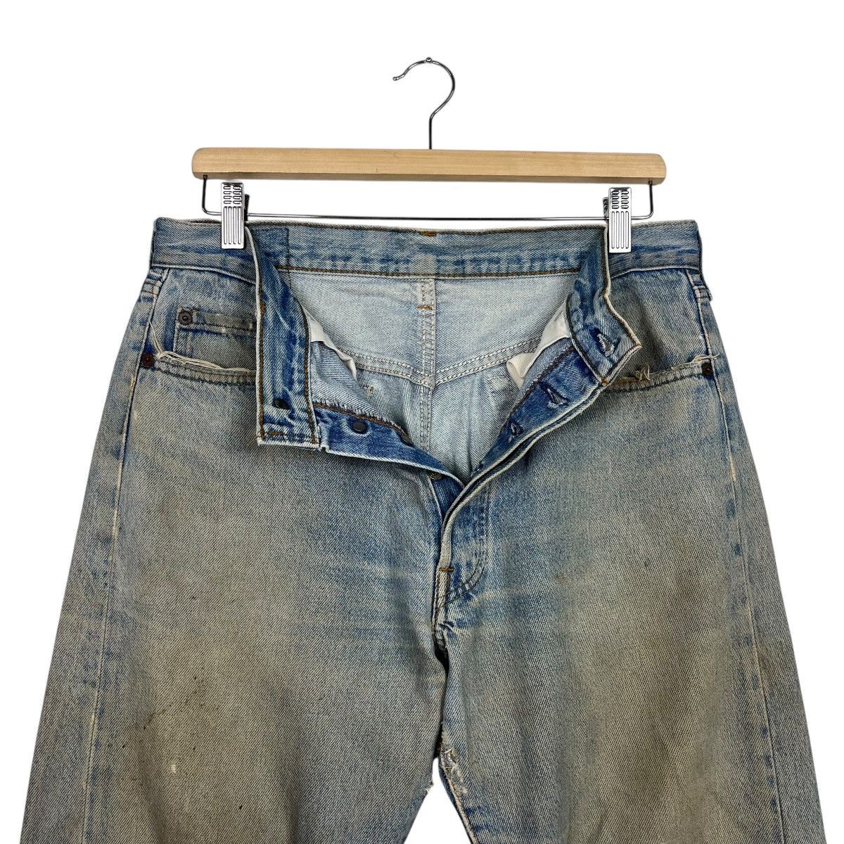 Levi's Vintage 90s Levis Distressed Denim Jeans Size US 32 / EU 48 - 15 Thumbnail