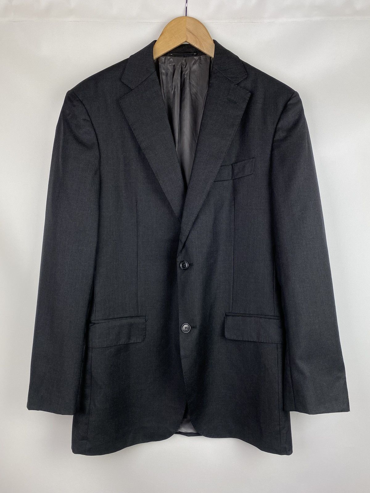 Suitsupply Suitsupply Vitale Barberis striped pure wool blazer jacket Size 40L - 1 Thumbnail