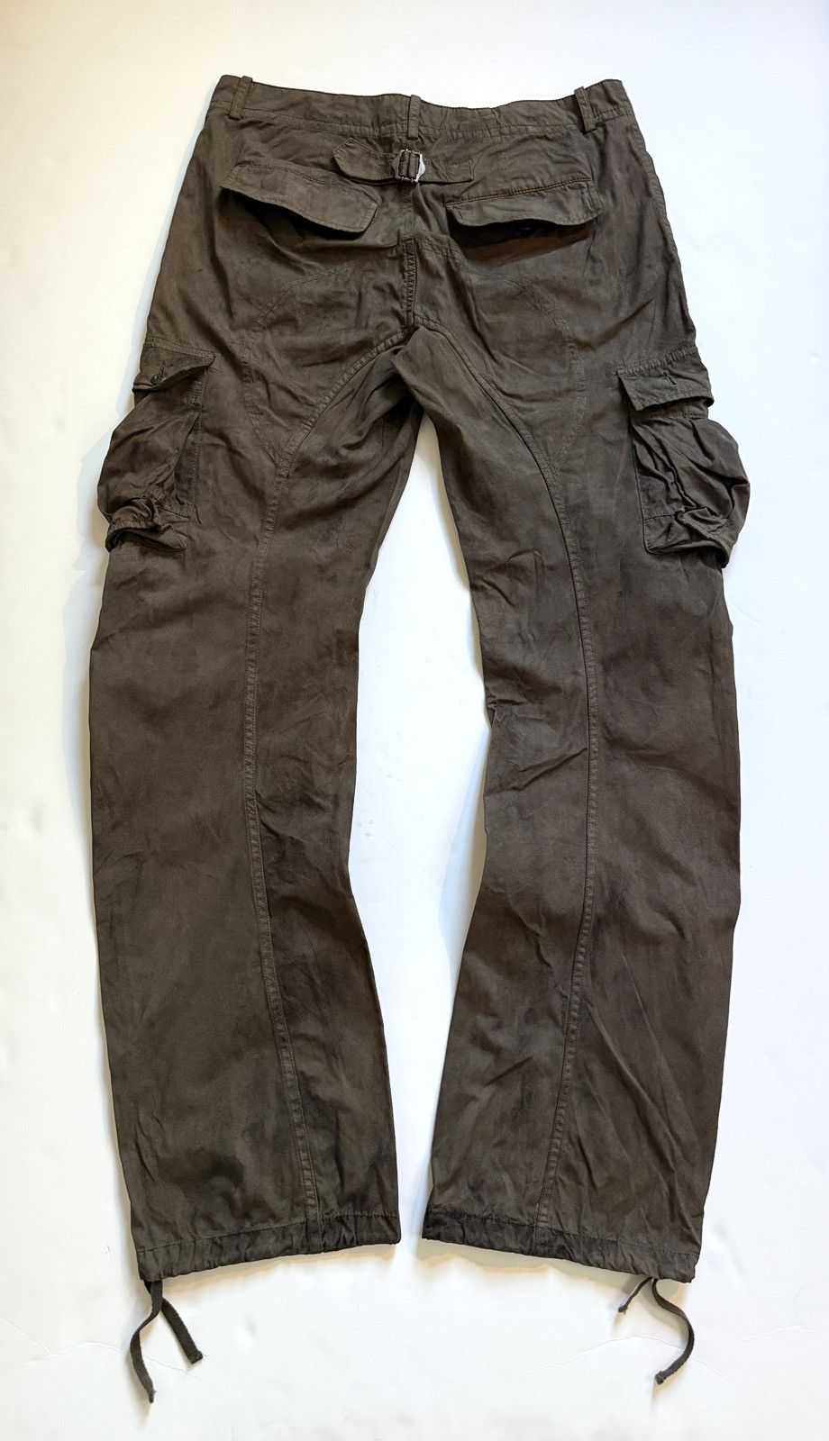 Katharine Hamnett London Katharine Hamnett overdyed flared cargo pant Size US 33 - 8 Thumbnail