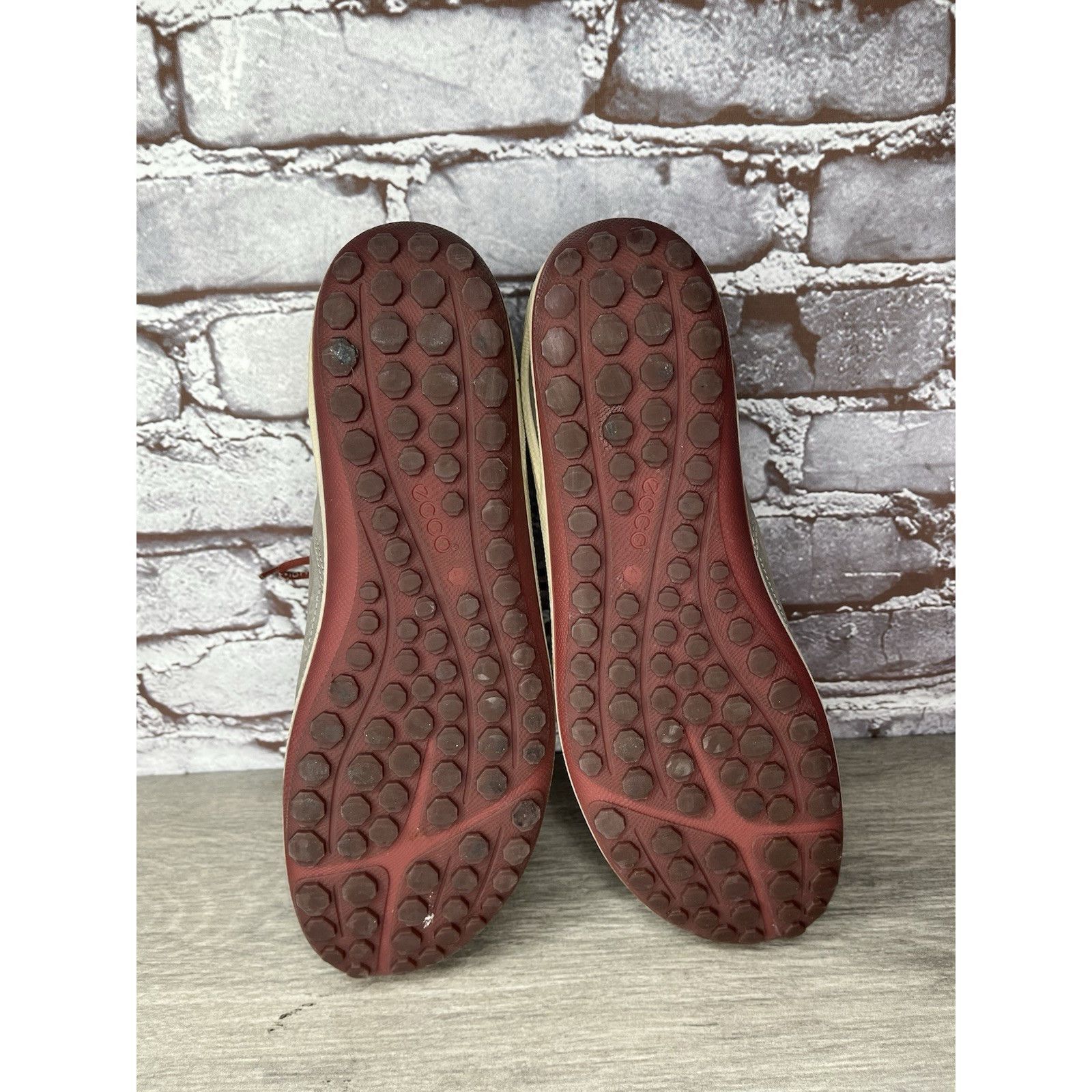 Ecco ECCO Biom Yak Gray Nubuck Leather Spike Less Golf Shoes Wome Size US 10.5 / IT 40.5 - 9 Thumbnail