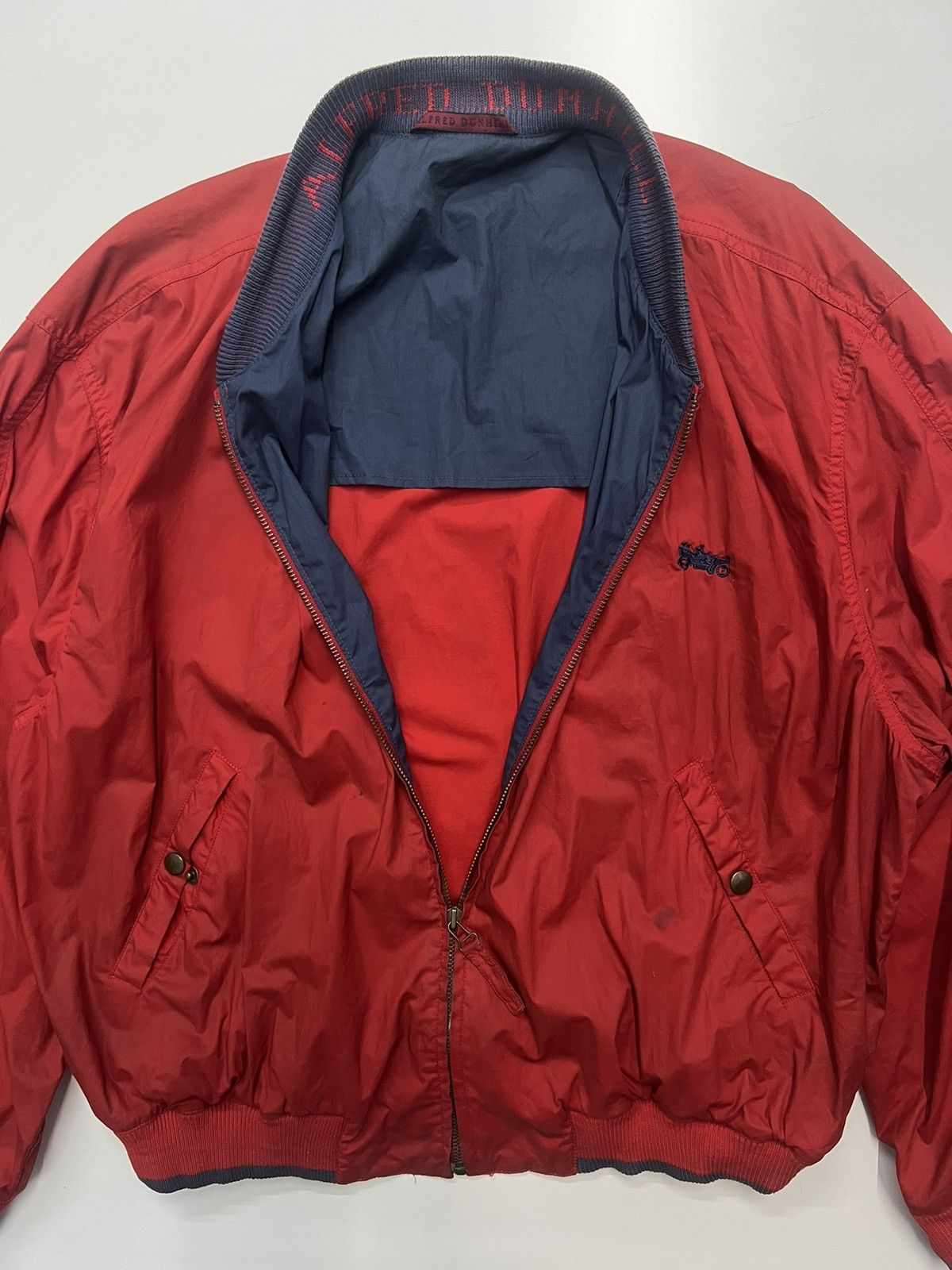 Alfred Dunhill 🔥VINTAGE ALFRED DUNHILL BOMBER JACKET Size US L / EU 52-54 / 3 - 5 Thumbnail