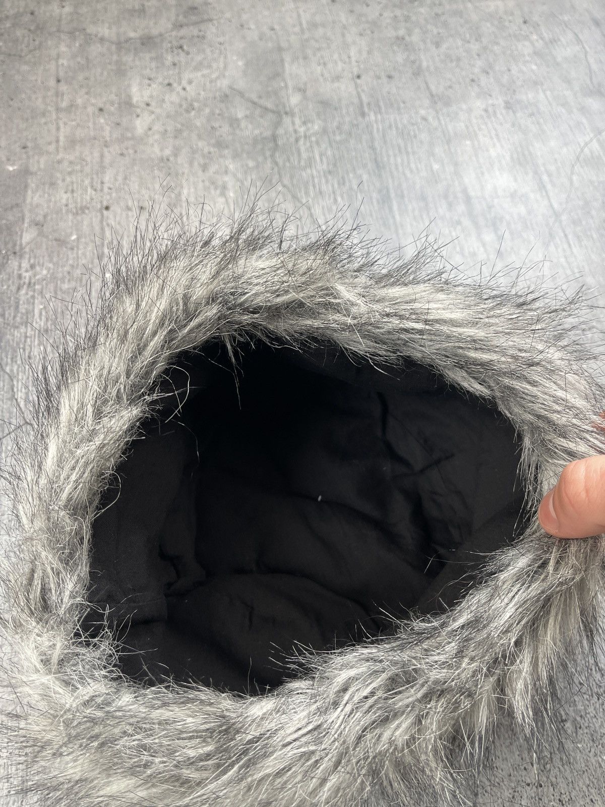 Japanese Brand Fashion Fluffy Fur Hat Size ONE SIZE - 5 Thumbnail