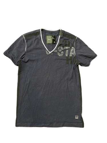 G-Star Vintage G-Star Raw V-Neck Short Sleeve T-Shirt Size L Size US L / EU 52-54 / 3 - 1 Thumbnail