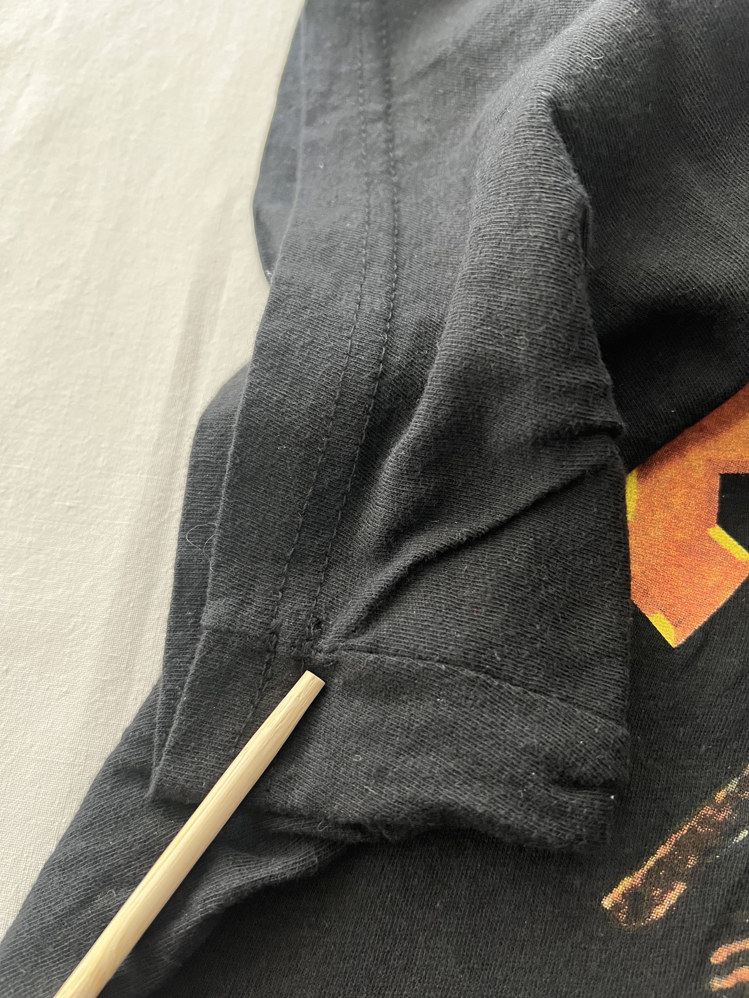 Band Tees × Vintage Vintage 90s AC/DC Givin The Dog A Bone Black Tee Size US XL / EU 56 / 4 - 7 Thumbnail