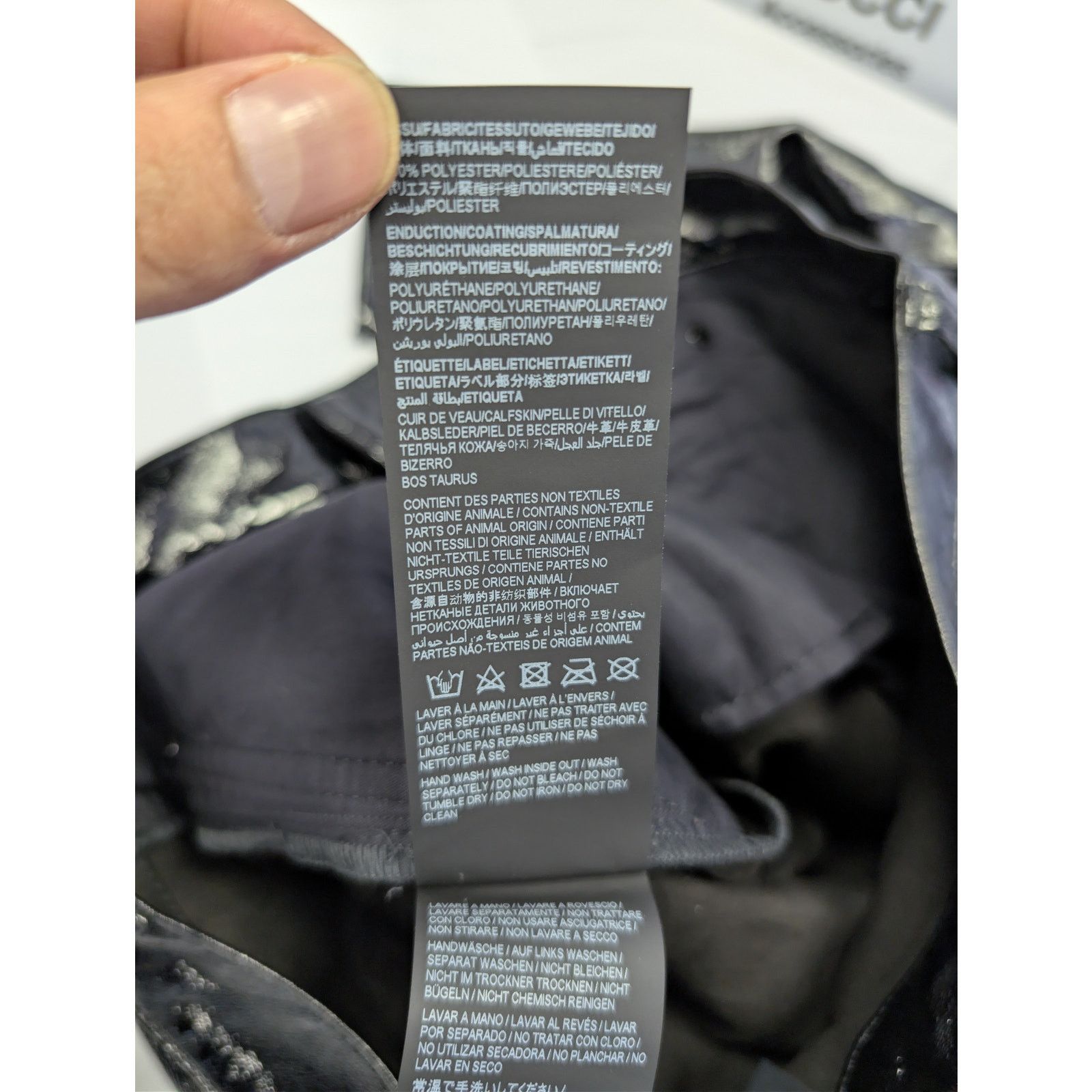 Saint Laurent Paris o1rshd1 Skinny 5 Pocket Med Venice Shiny Lacquered Pants Size US 32 / EU 48 - 20 Thumbnail