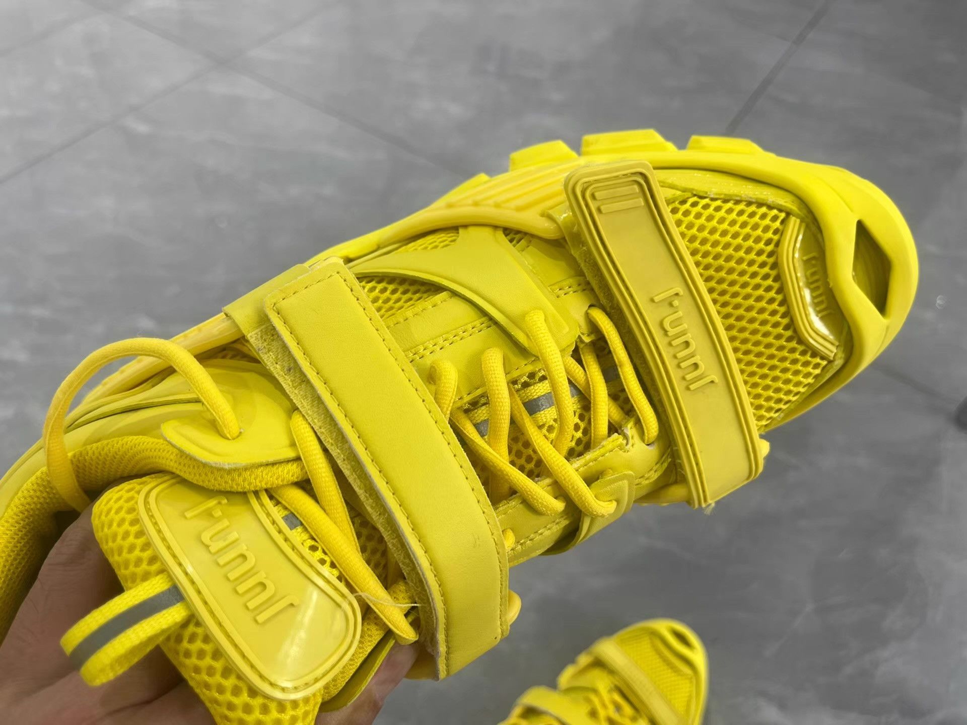 Juun.J Juun.J yellow dad sneakers Q18 Size US 8.5 / EU 41-42 - 8 Thumbnail
