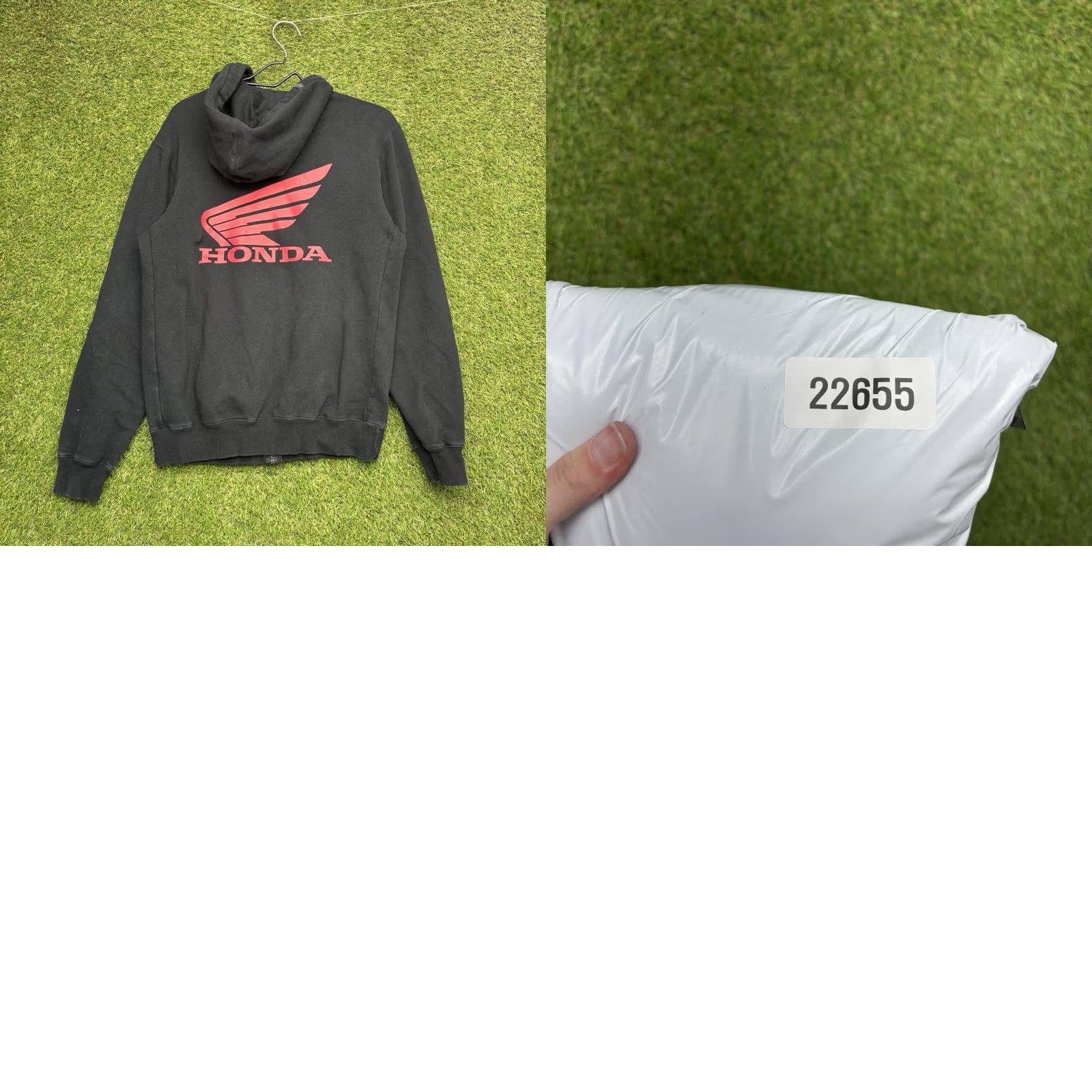 Fox Racing Fox Honda Hoodie Mens S Black Embroidered Sweatshirt Zip Up Sweatshirt Size US S / EU 44-46 / 1 - 9 Thumbnail