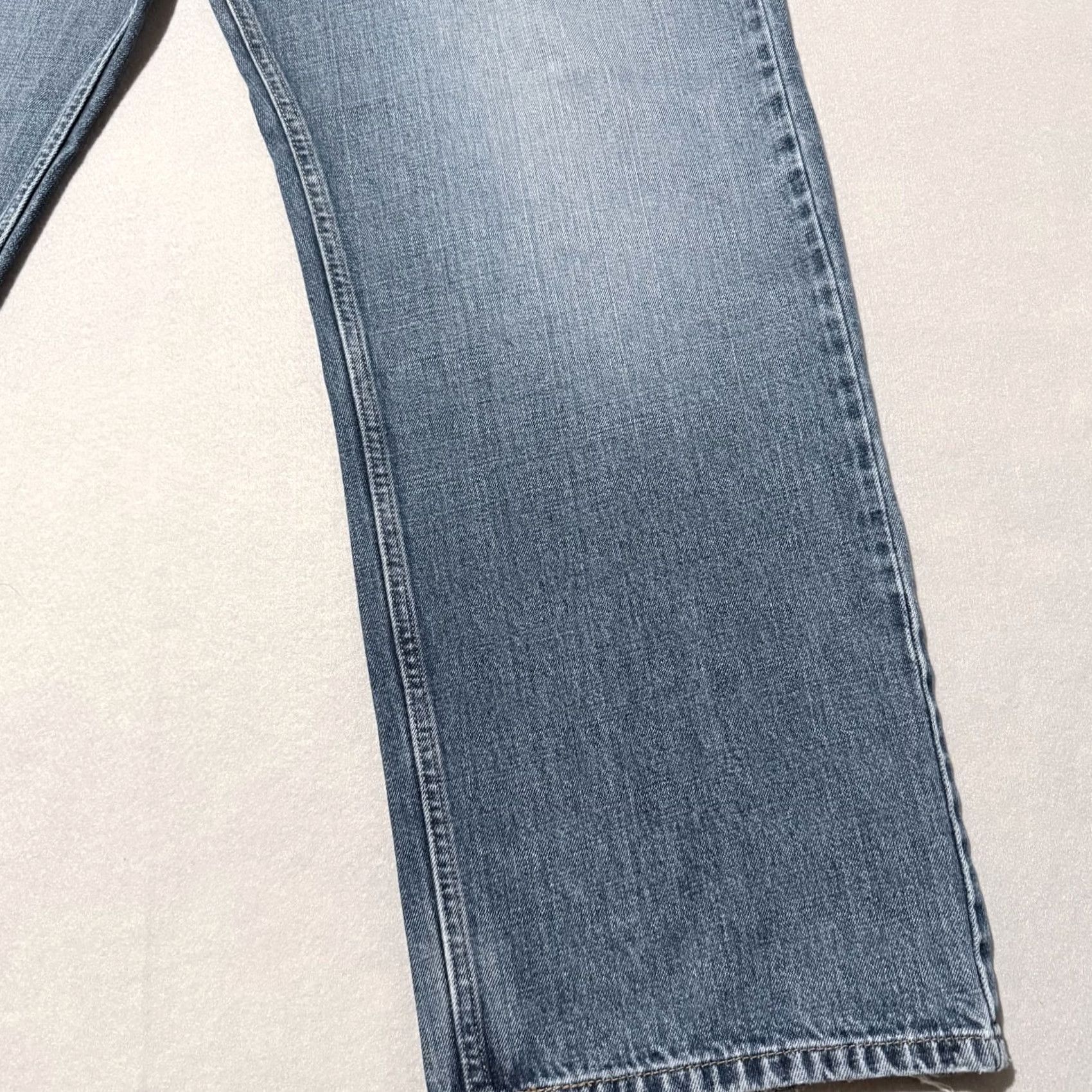 Levi's Levi's 569 Jeans Men Blue Distressed Zip-Fly Straight-Leg 38x32 Size US 38 / EU 54 - 5 Thumbnail