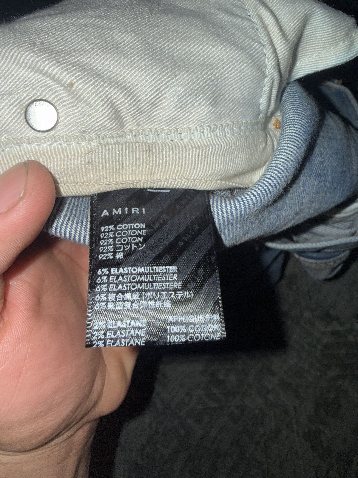 Amiri Amiri jeans relaxed fit Size US 30 / EU 46 - 11 Thumbnail