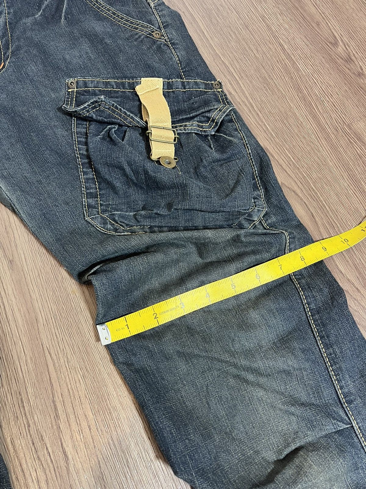 Edwin × If Six Was Nine × Japanese Brand Japanese EDWIN flare multipocket constrast stiching denim Size US 31 - 15 Thumbnail