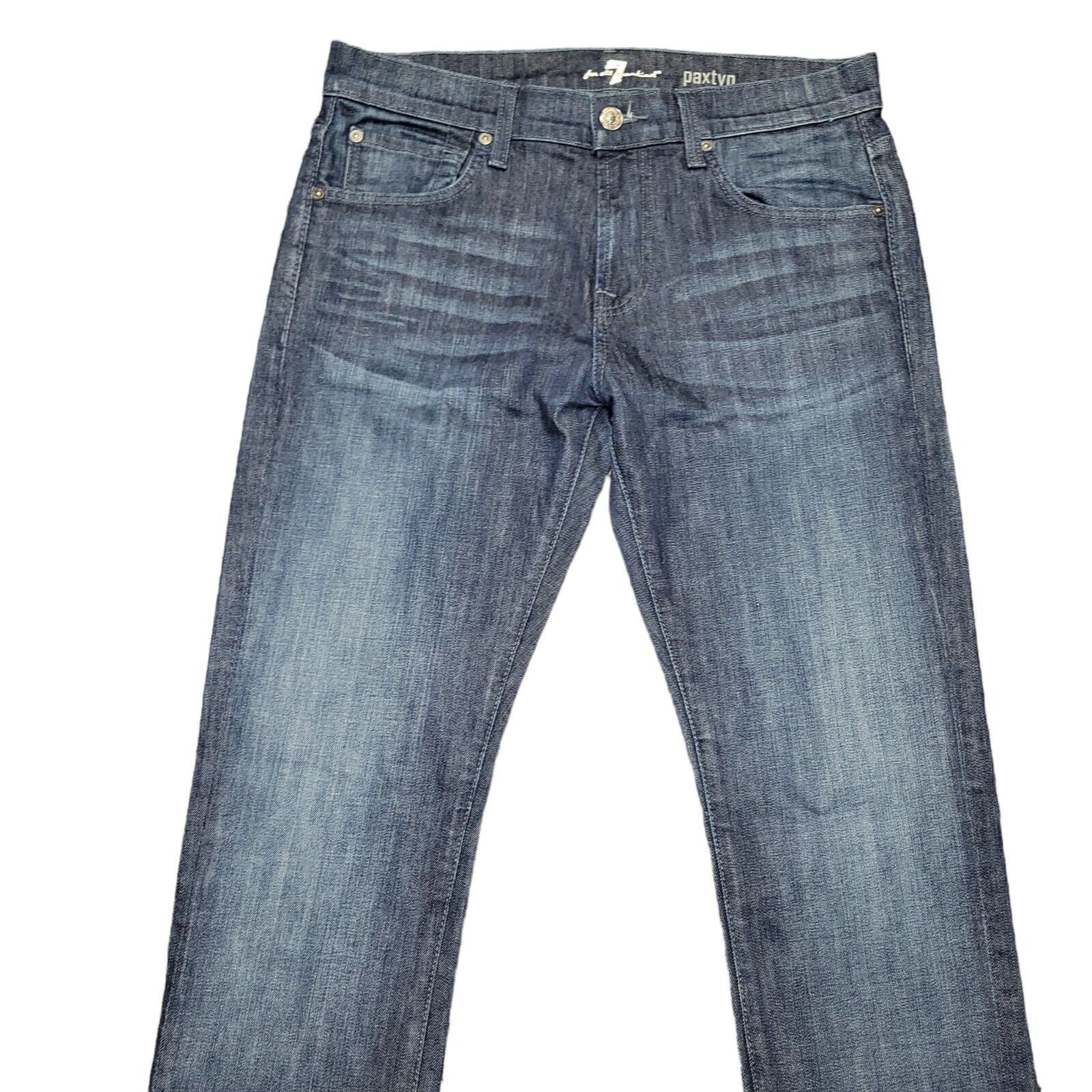 7 For All Mankind 7 For All Mankind Paxtyn Skinny Jeans. Size 32/32. Excellent Size US 32 / EU 48 - 3 Thumbnail