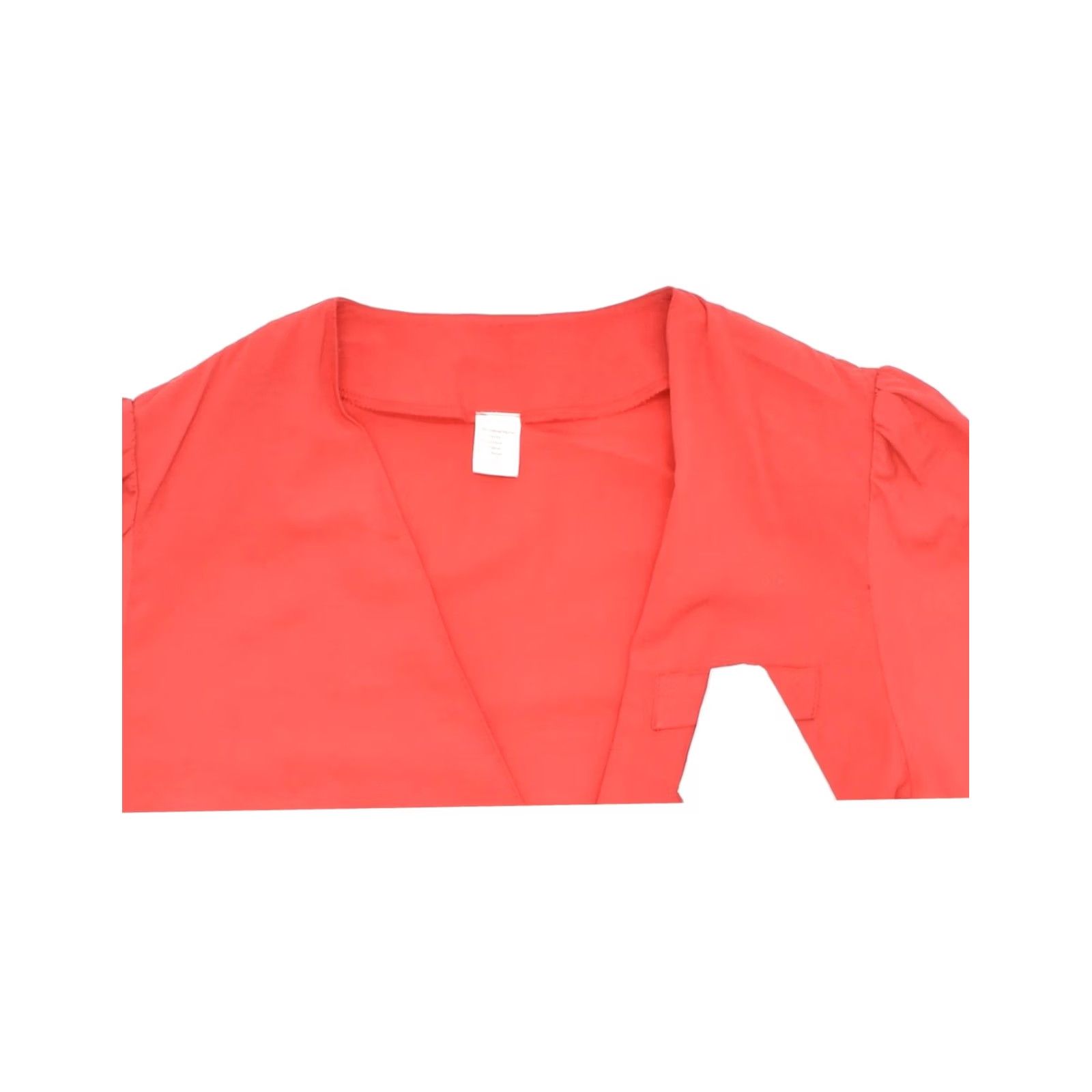 Doublet VINTAGE Womens Double Breasted Shirt Blouse Large Red Size L / US 10 / IT 46 - 3 Thumbnail