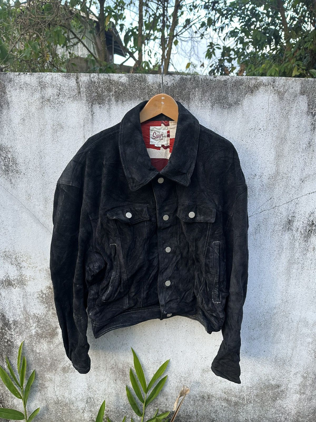 Leather Suiri homme leather jacket Size US L / EU 52-54 / 3 - 1 Thumbnail