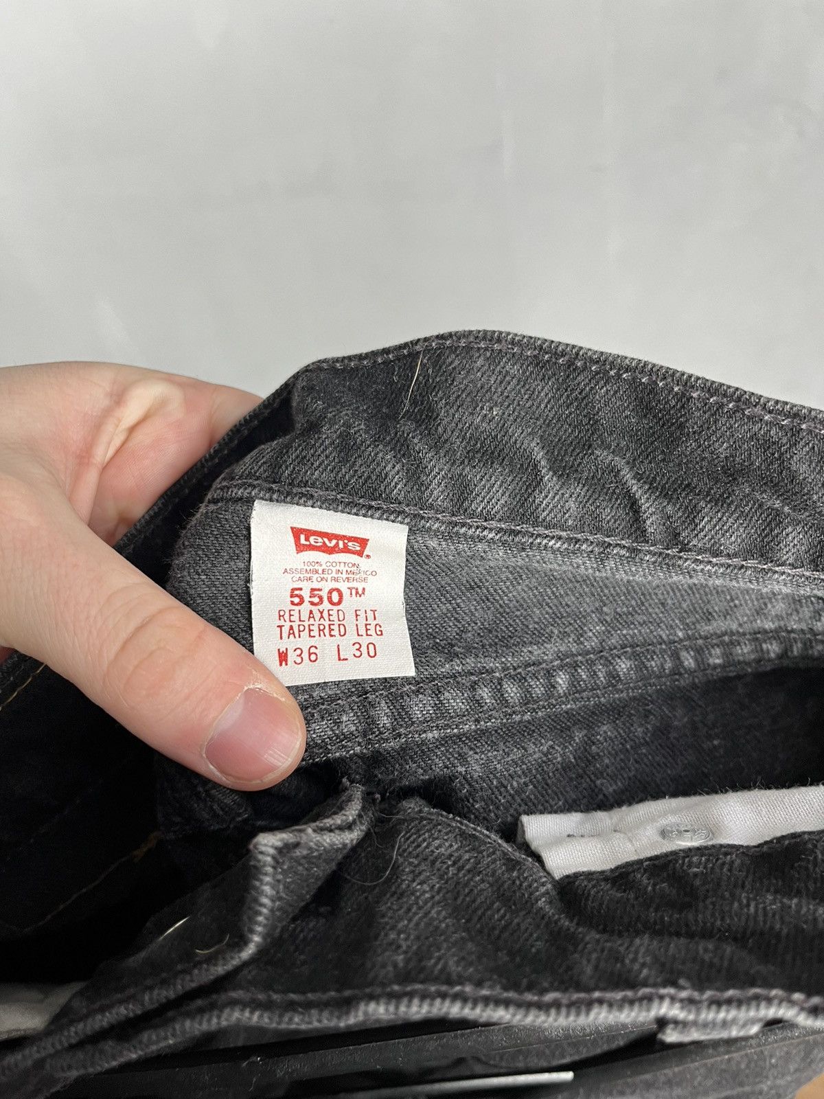 Levi's 550 Levi’s denim vintage 90s USA style size W36 L30 Size US 36 / EU 52 - 6 Thumbnail