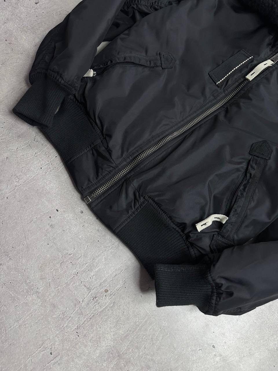 Alpha Industries Alpha Industries Injector III Black Bomber Jacket Shearling Size US S / EU 44-46 / 1 - 6 Thumbnail