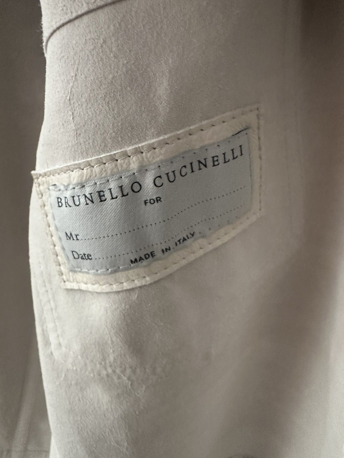 Brunello Cucinelli Brunello Cucinelli Leather Overshirt Jacket – M Size US M / EU 48-50 / 2 - 9 Thumbnail