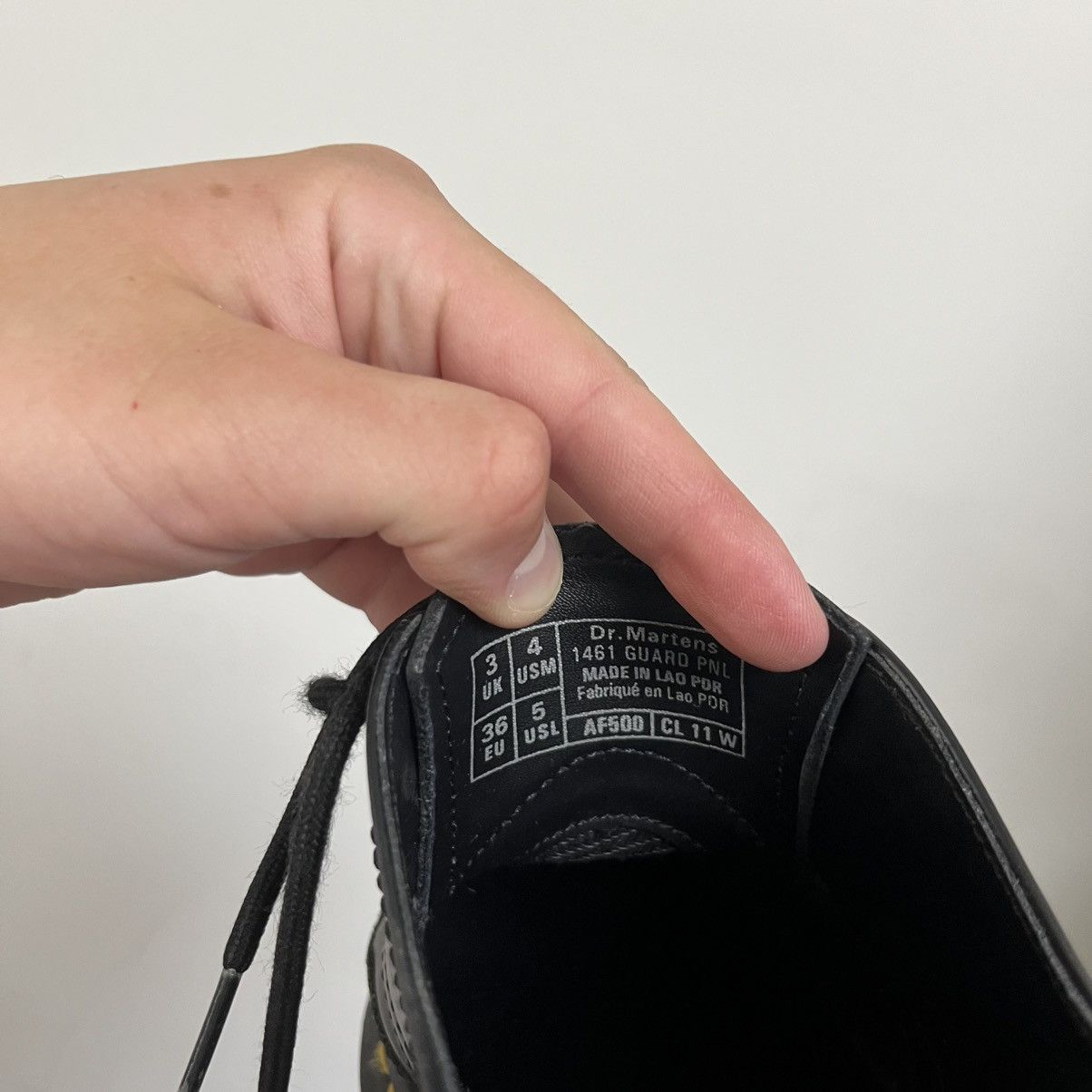 Dr. Martens Dr. Martens Low Black Color Size US 6 / IT 36 - 11 Thumbnail